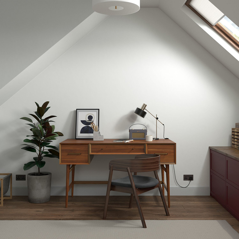 Dulux Heritage Walls and Ceilings Indian White Velvet Matt Emulsion Paint 2.5L Image 7