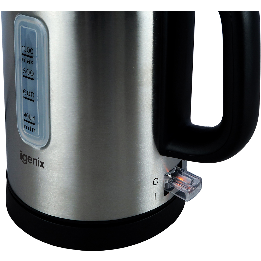 Igenix Stainless Steel 1L Jug Kettle 2200W Image 5