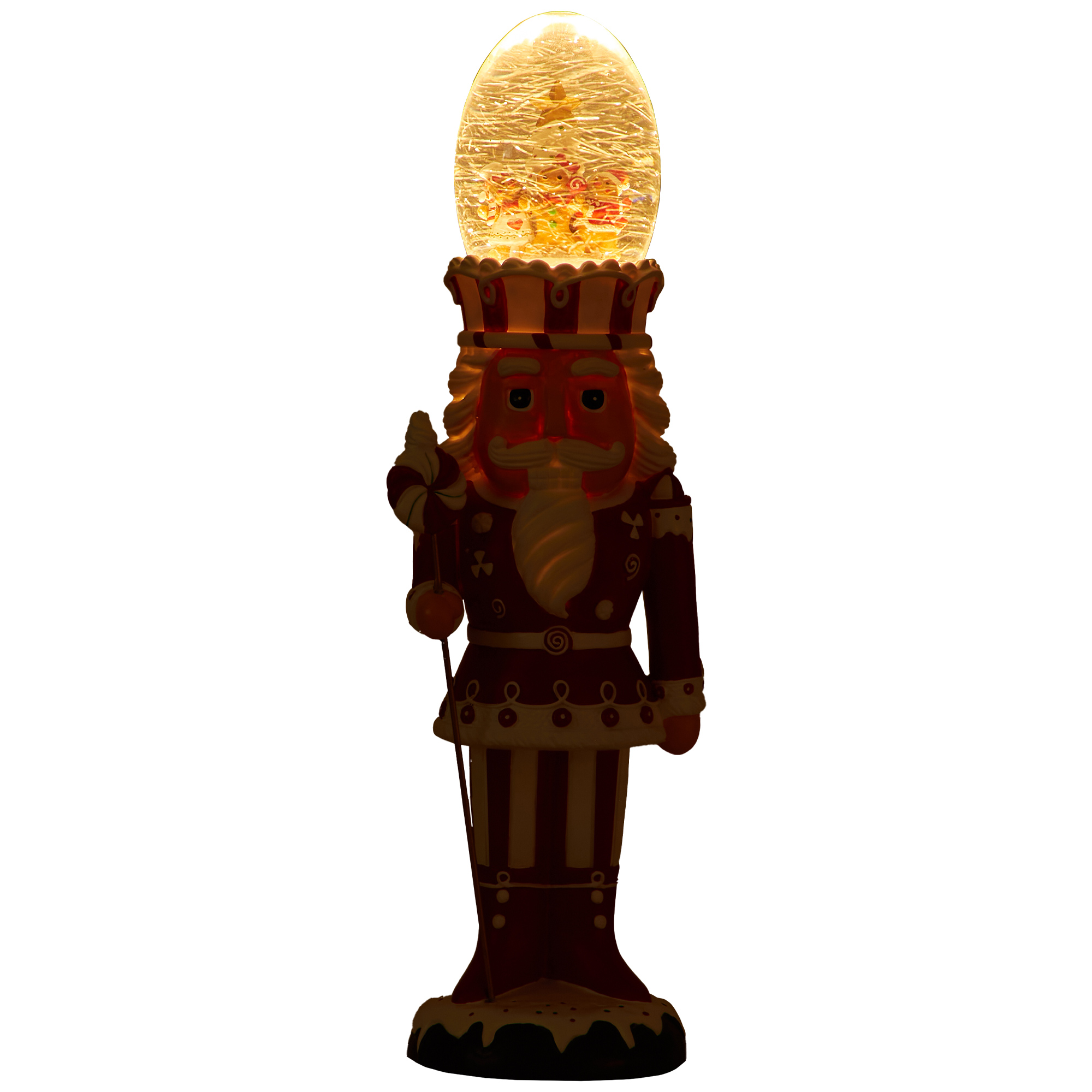 Gingerbread LED Nutcracker Image 4