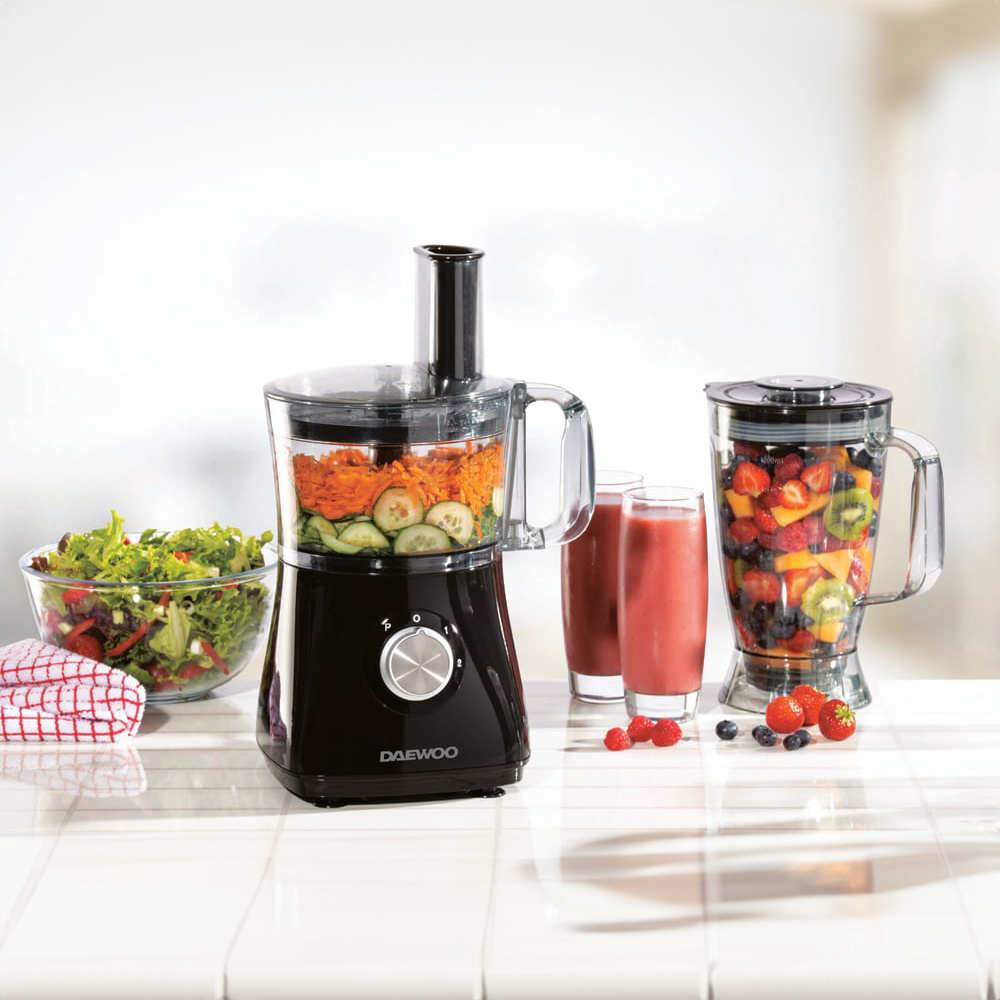 Daewoo Plastic Compact Food Processor 750W Image 2