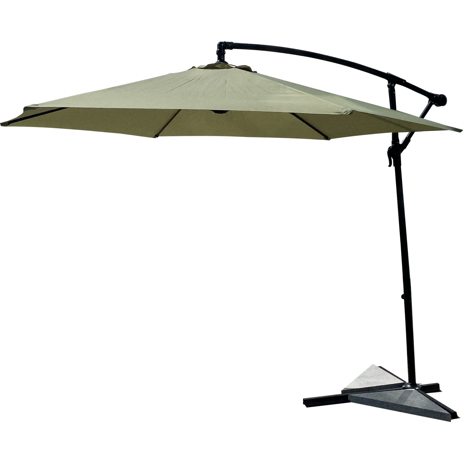 Outdoor Essentials Sage Cantilever Garden Parasol 3m Image 1