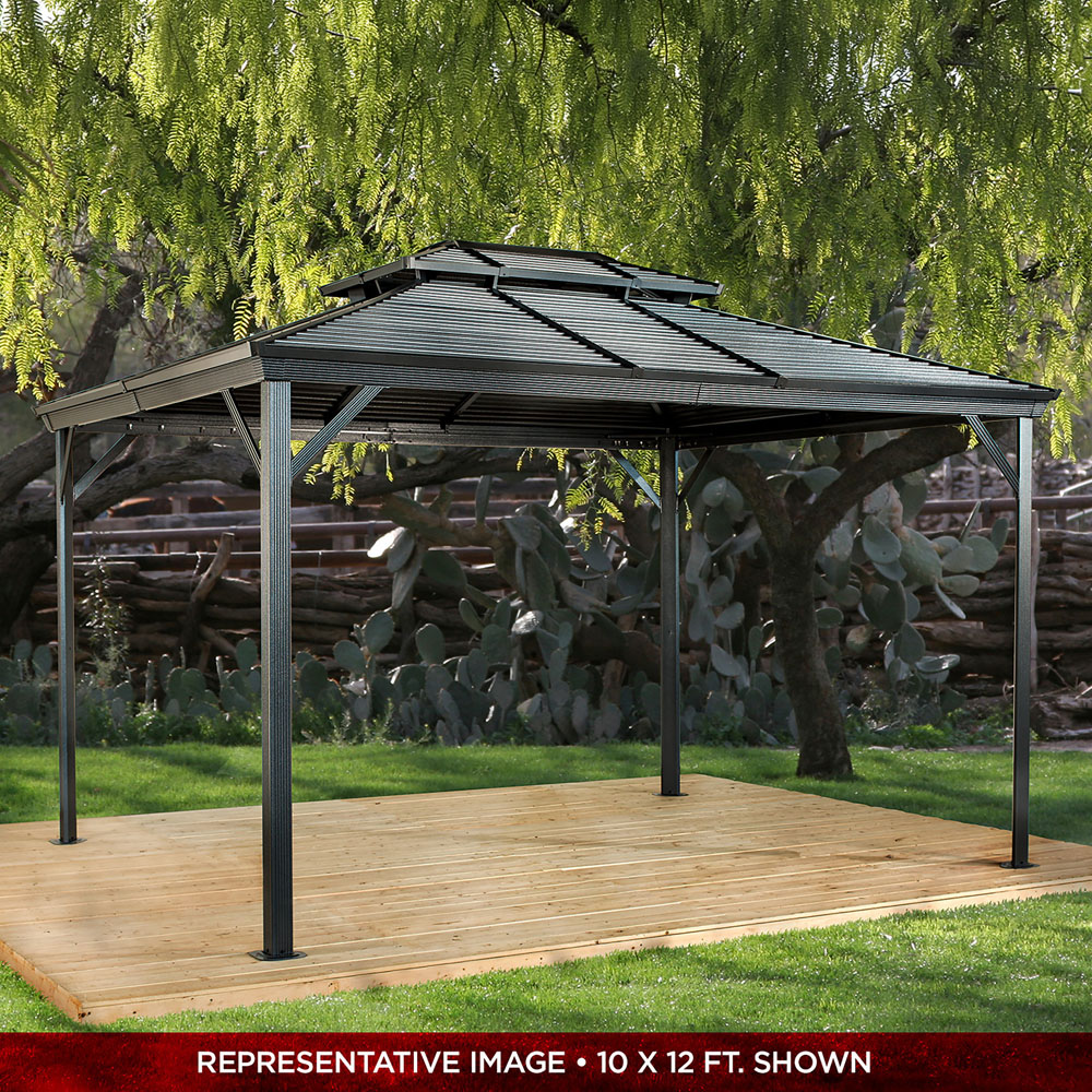 Sojag Ventura II 3 x 3m Grey Gazebo Image 7