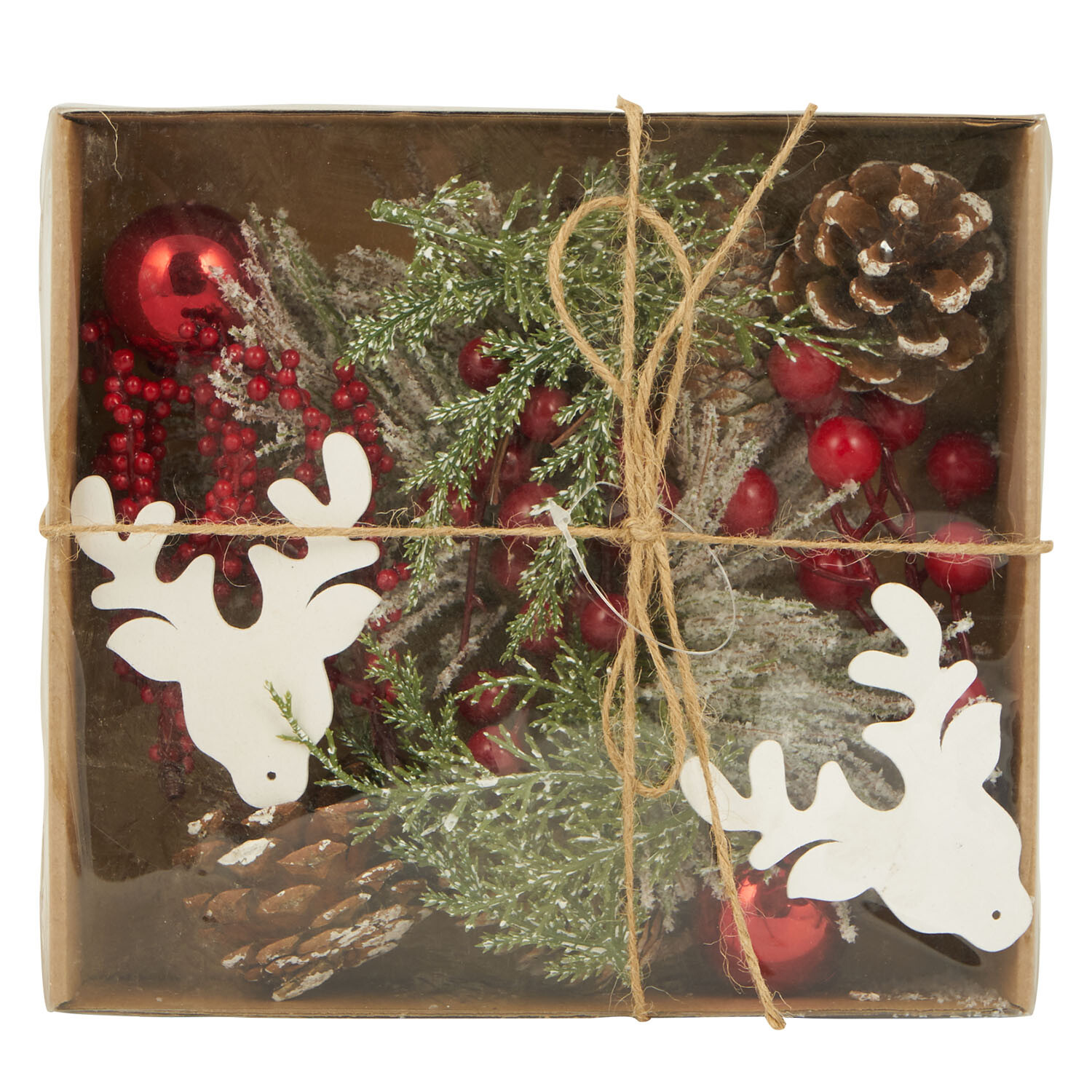 Christmas Wreath Accessories - Multicolour Image 7