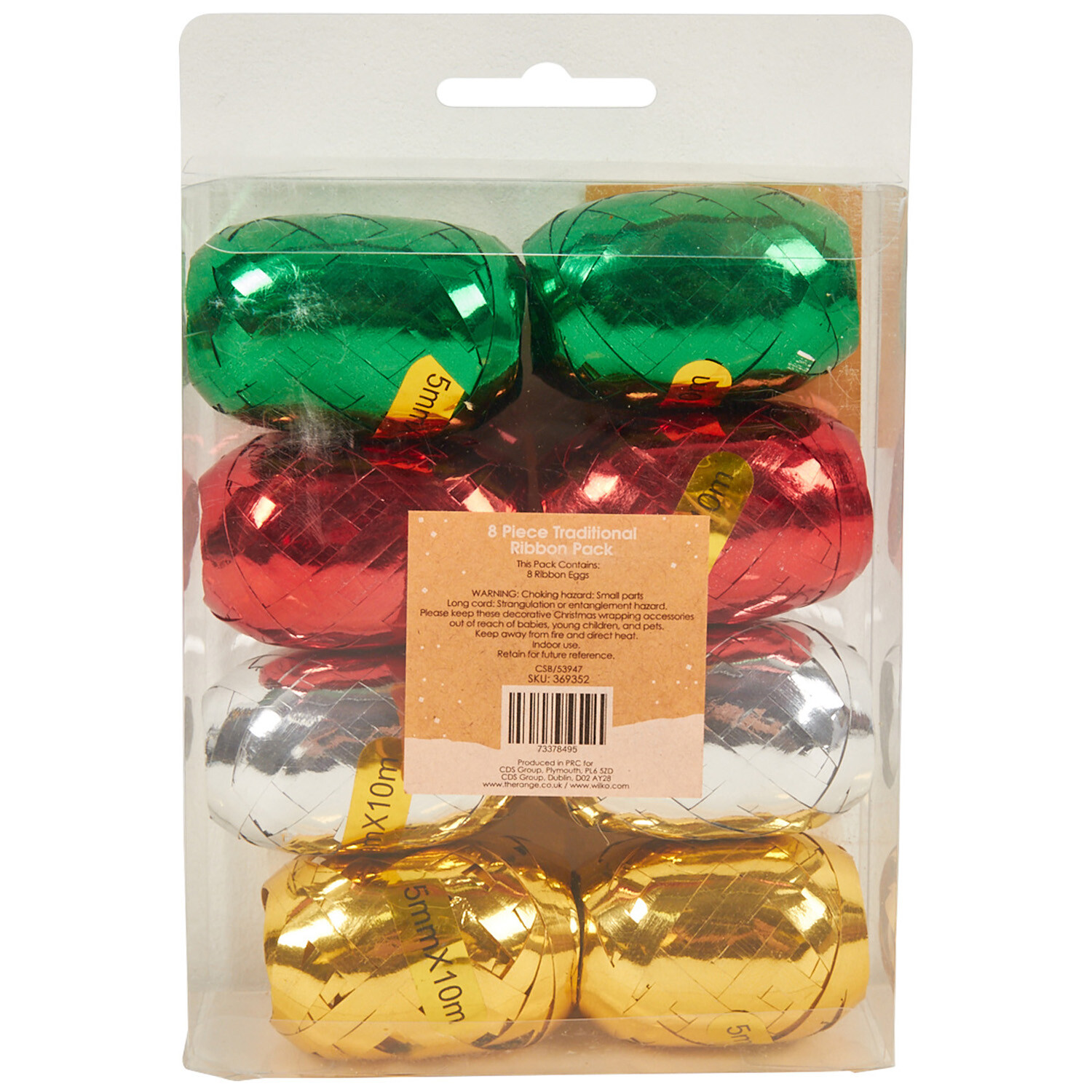 Set of 8 Traditional Ribbons Image 3