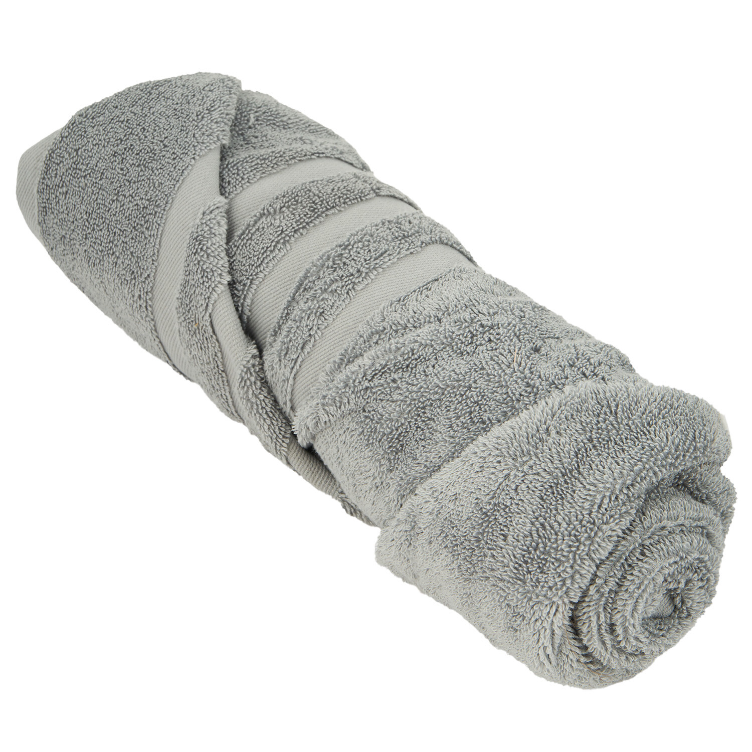 Bath Towel - Silver Image 1