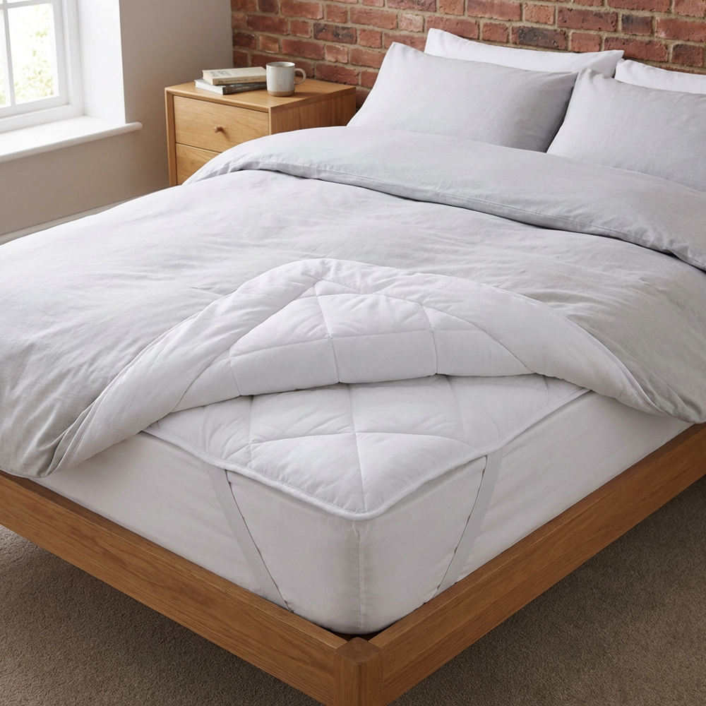 Divante Deep Fill Mattress Topper - White / Superking Image 6