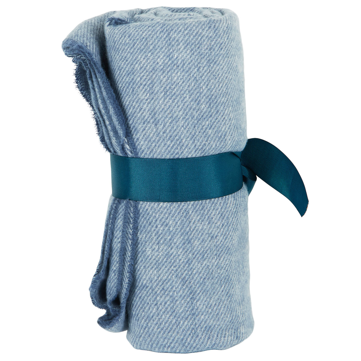 Vienna Woven Throw Blue Image 2