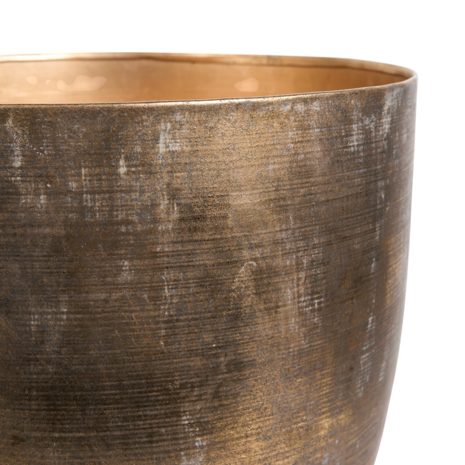 Gold Large Planter Gold Image 2