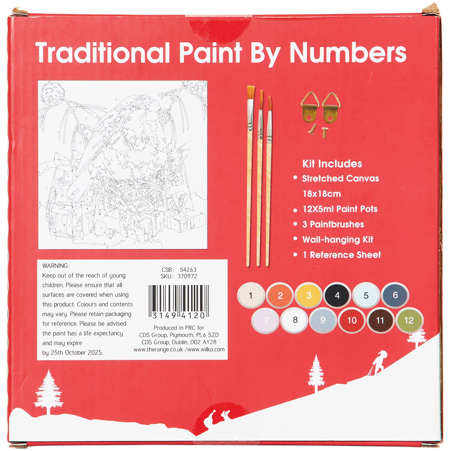 Traditional Paint By Number Kit Image 2