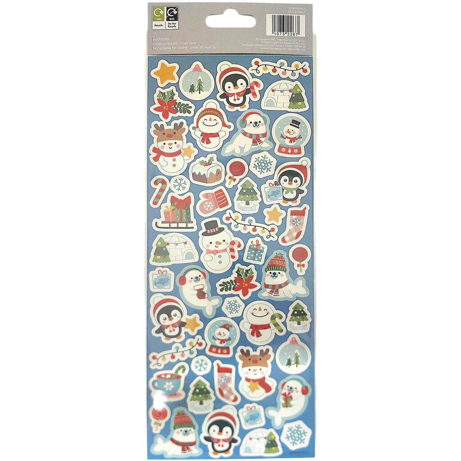 Christmas Sticker Sheet Pack Image 4