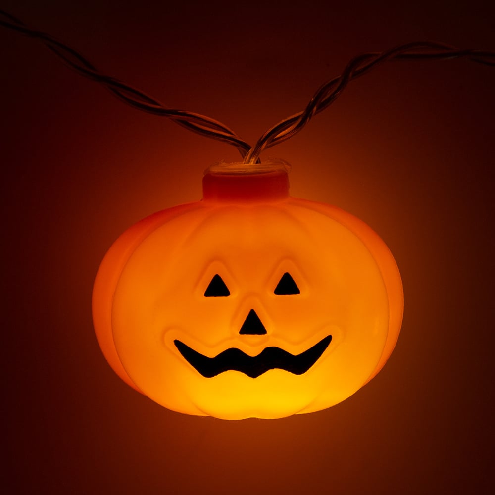 Global Gizmos 10 LED Pumpkin String Lights Image 4