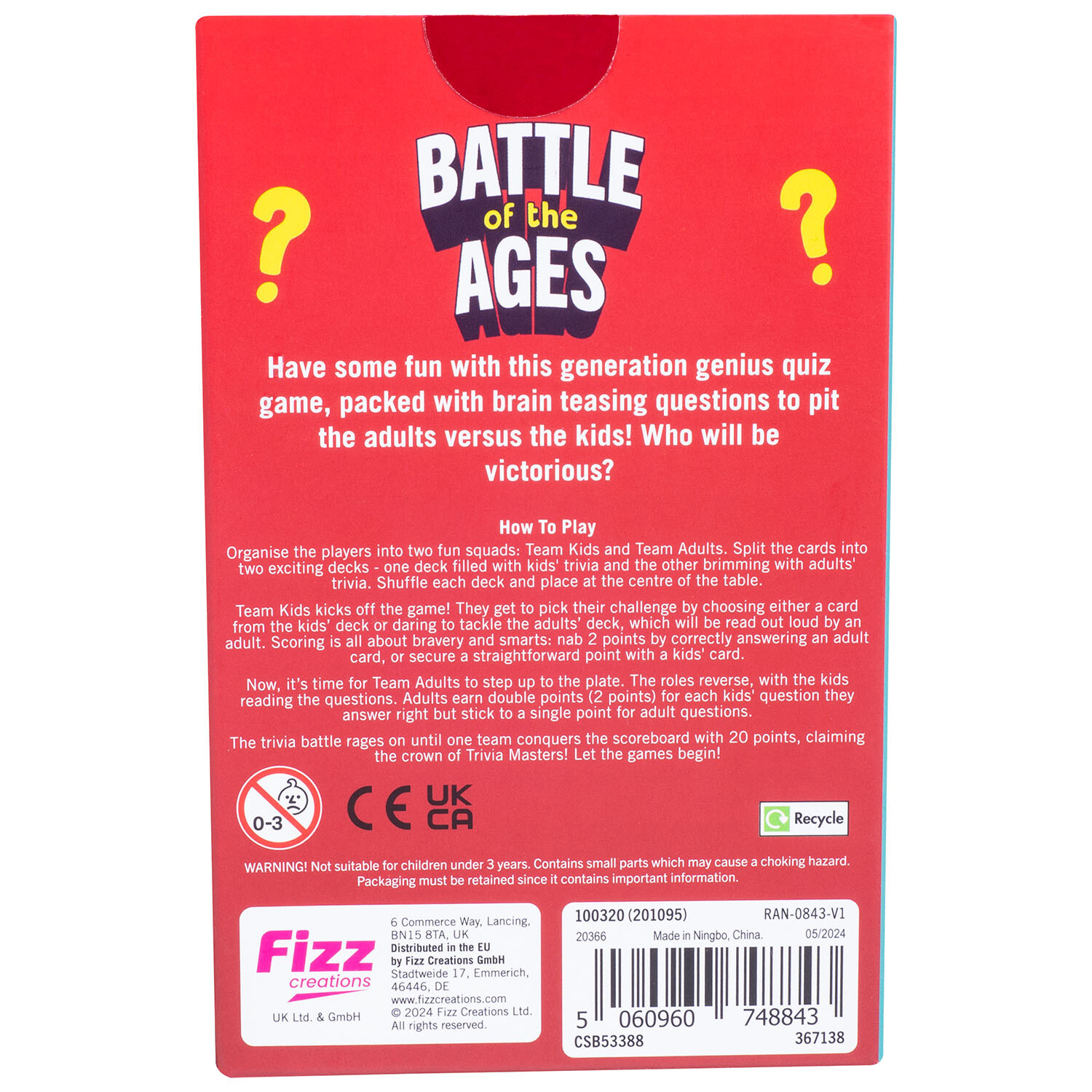 Battle of the Ages - Multicolour Image 3