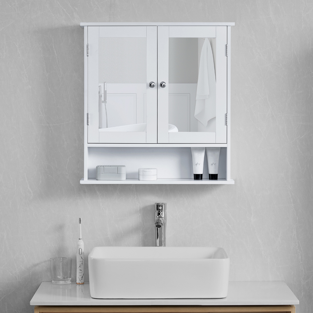 BATH VIDA Priano 2 Door Mirror Bathroom Cabinet Image 4