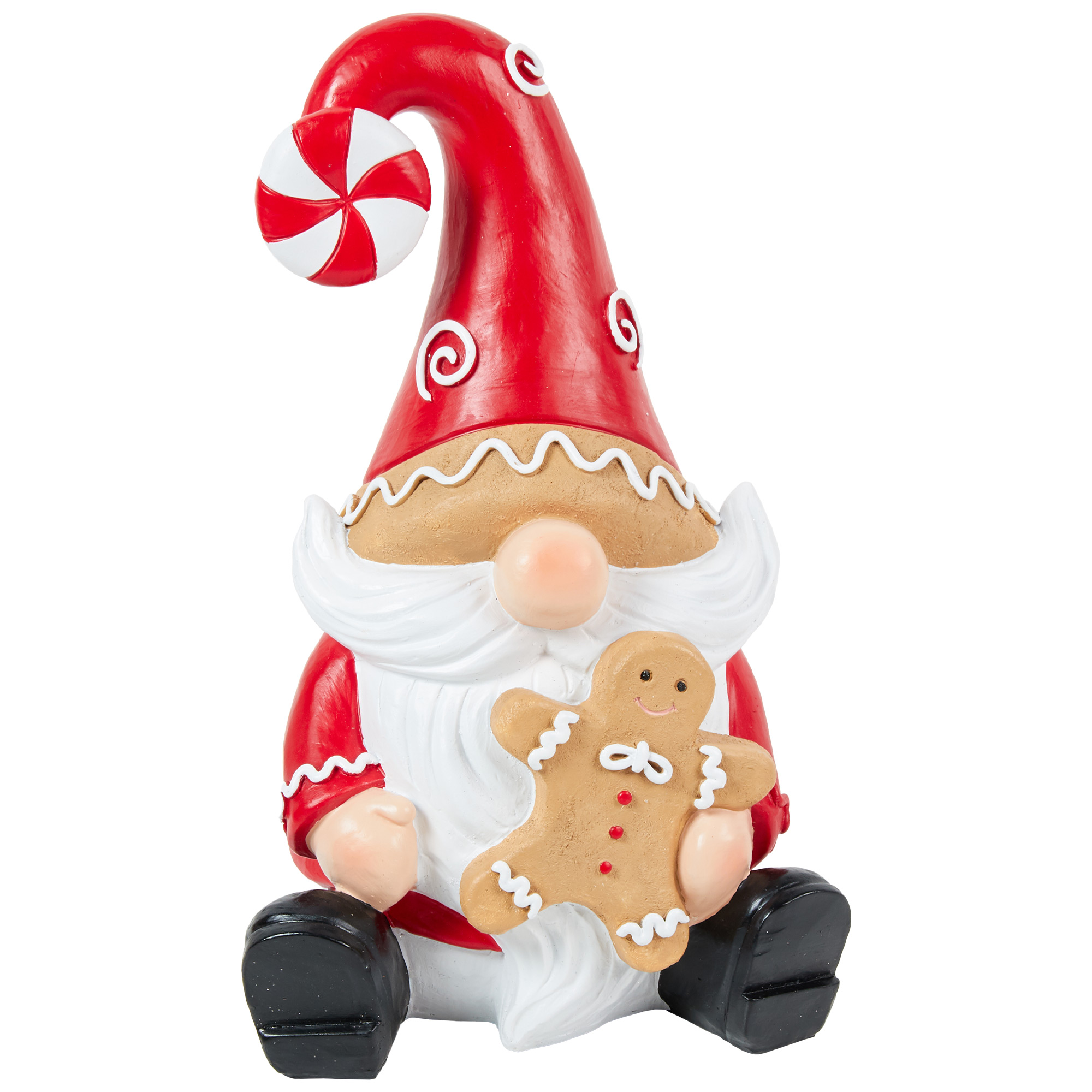 Candy Cane Sitting Gonk Ornament - Red Image 4