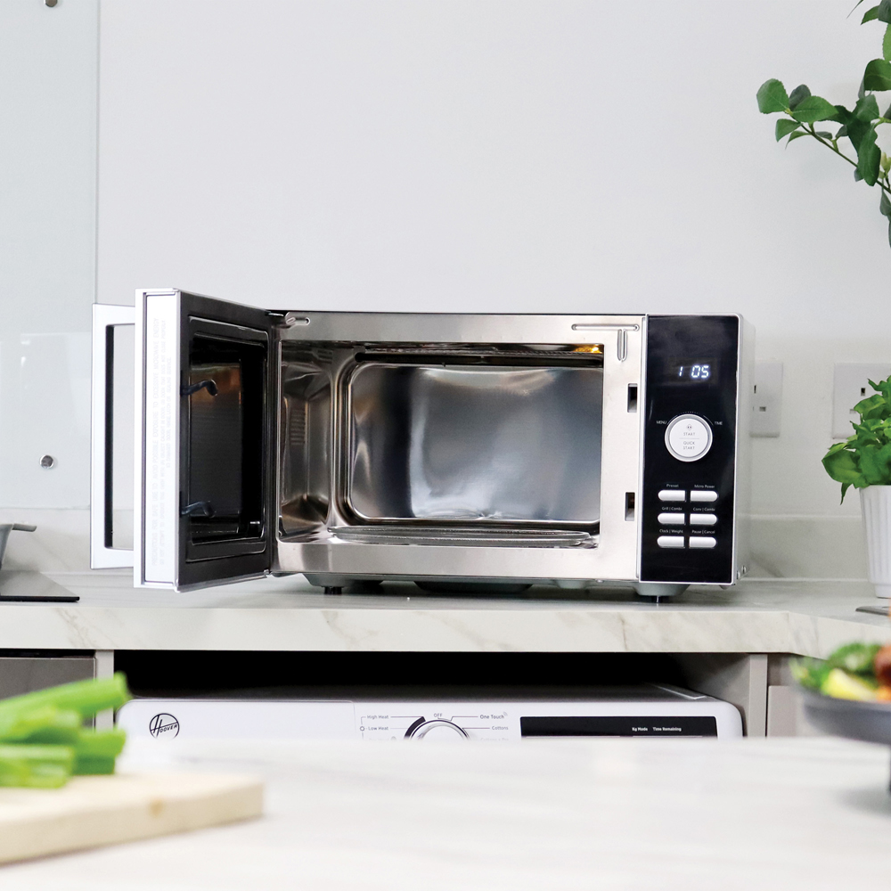 Statesman Silver 25L Digital Combination Microwave 900W Image 2