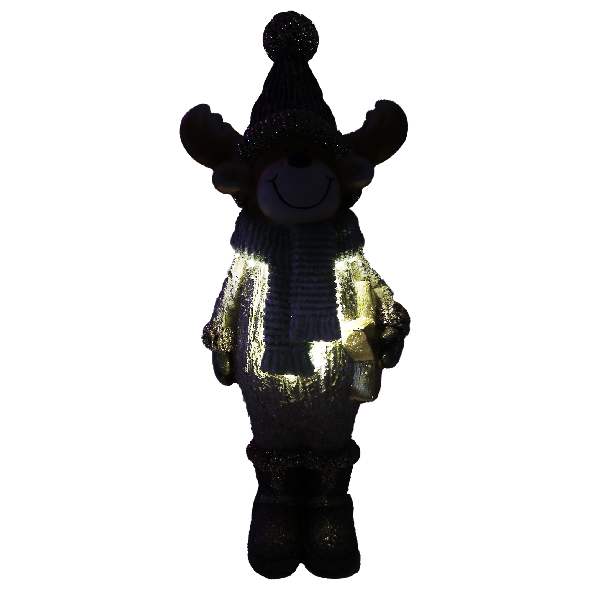 LED Winter Standing Reindeer Image 5