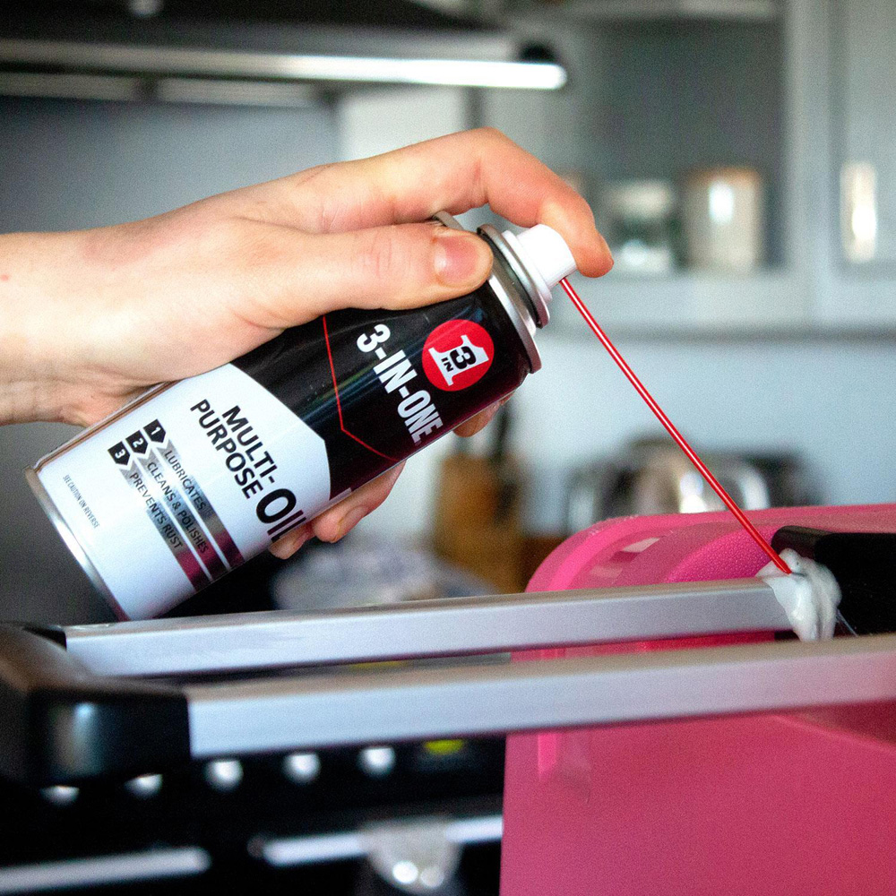 3-In-One Multi-Purpose Oil Aerosol Spray 200ml 3 Pack Image 5