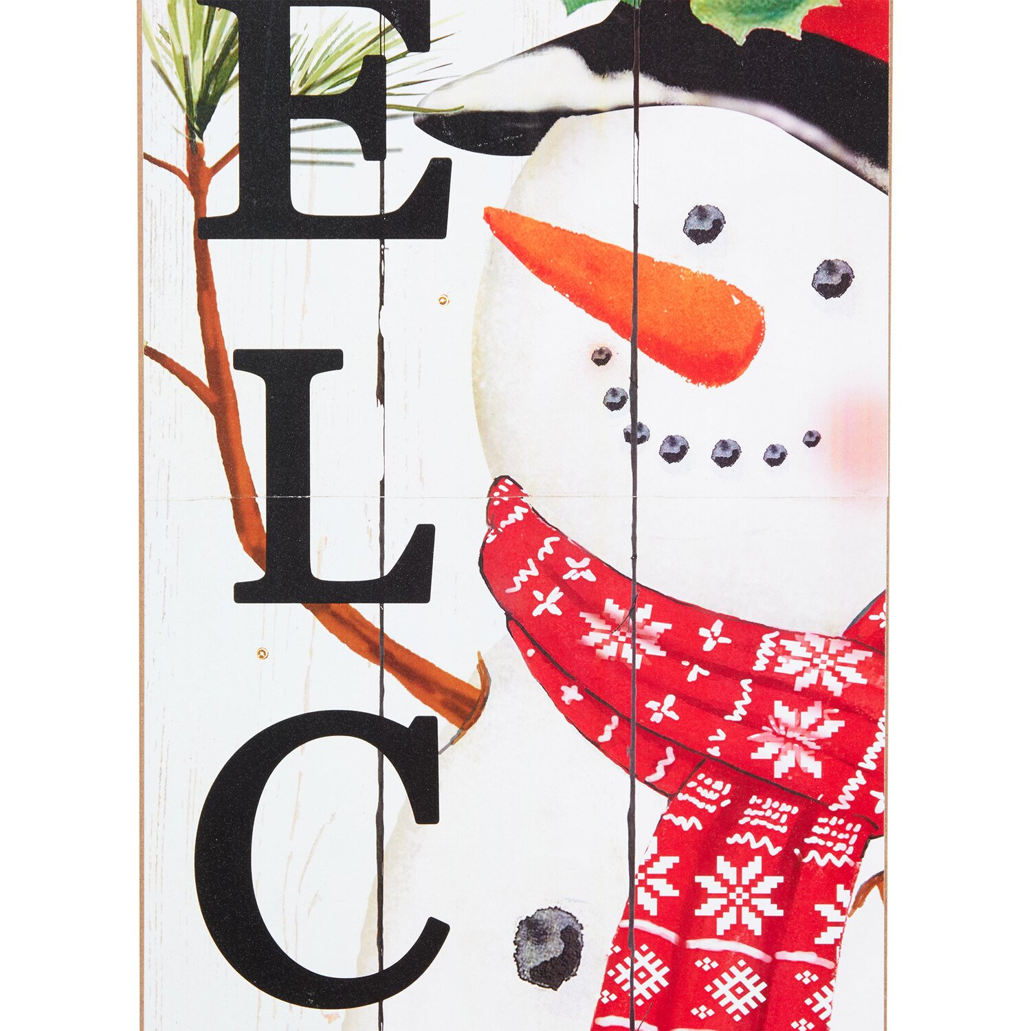 LED Christmas Hanging Wall Plaque Image 5