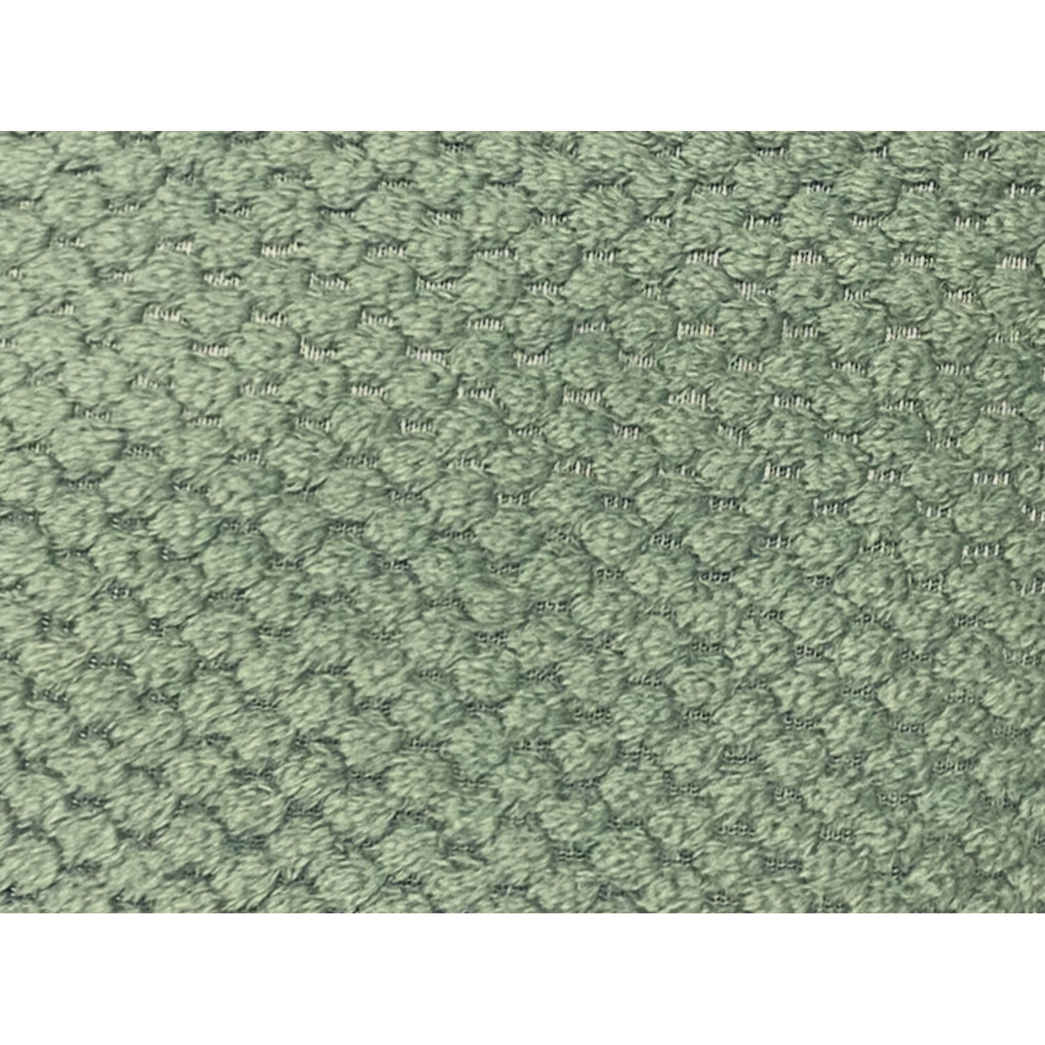 Jumbo Fleece Textured Cushion Green Image 2