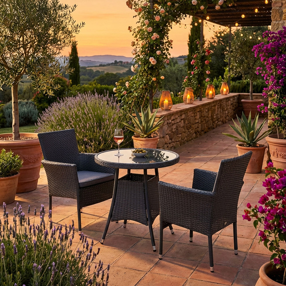 Royalcraft Malaga 2 Seater Bistro Set Image 8