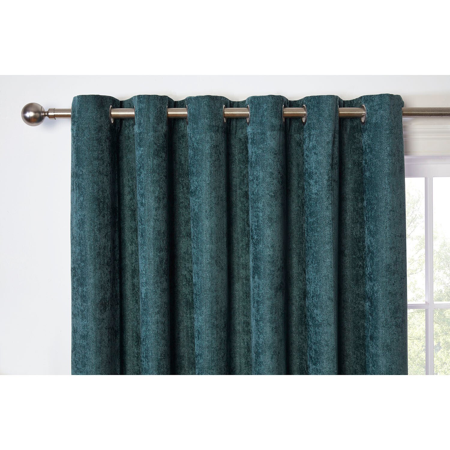 Alden Thermal Curtains - Emerald / 229cm Image 3