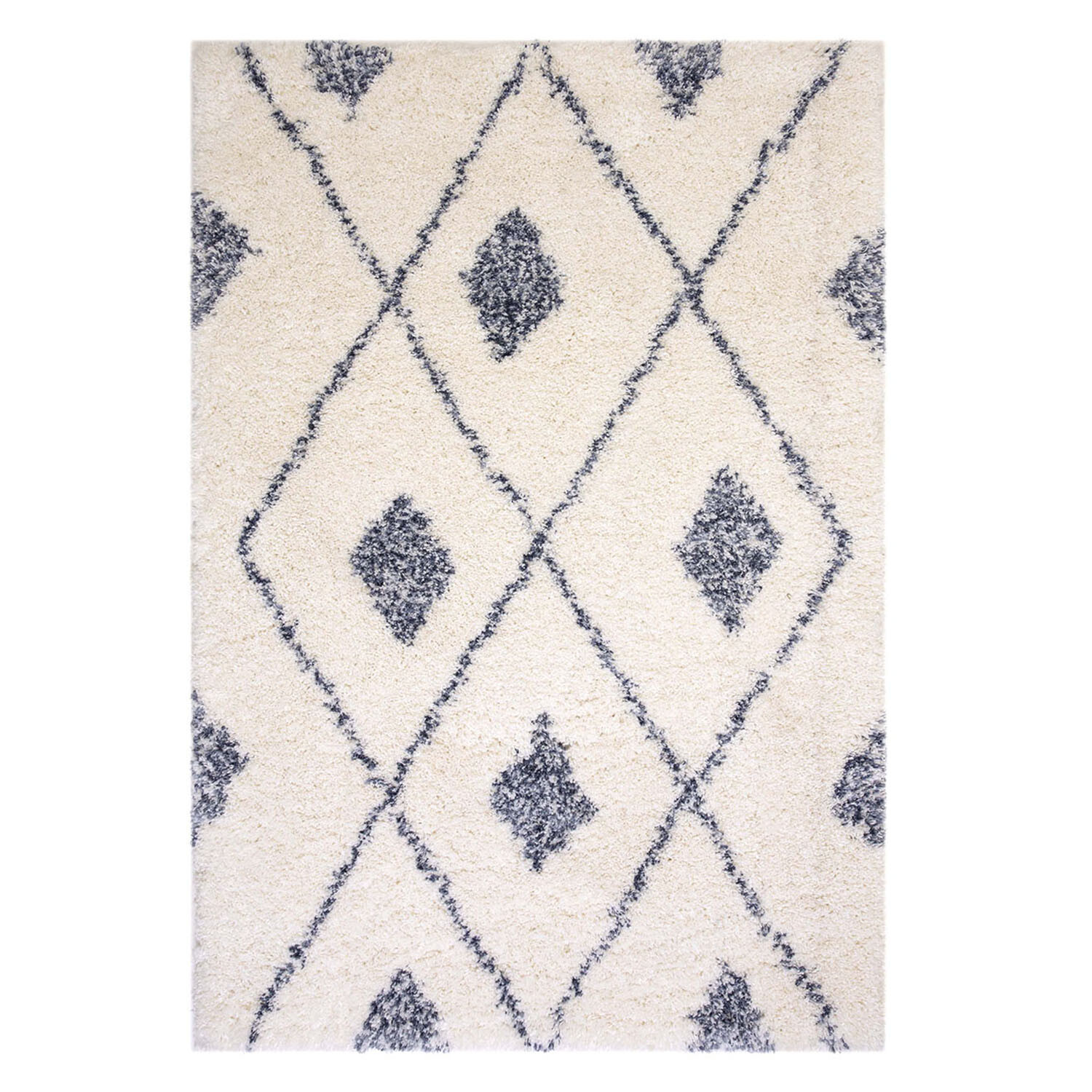 Alto Cream Diamond Rhombus Large Rug 66cm Image 3