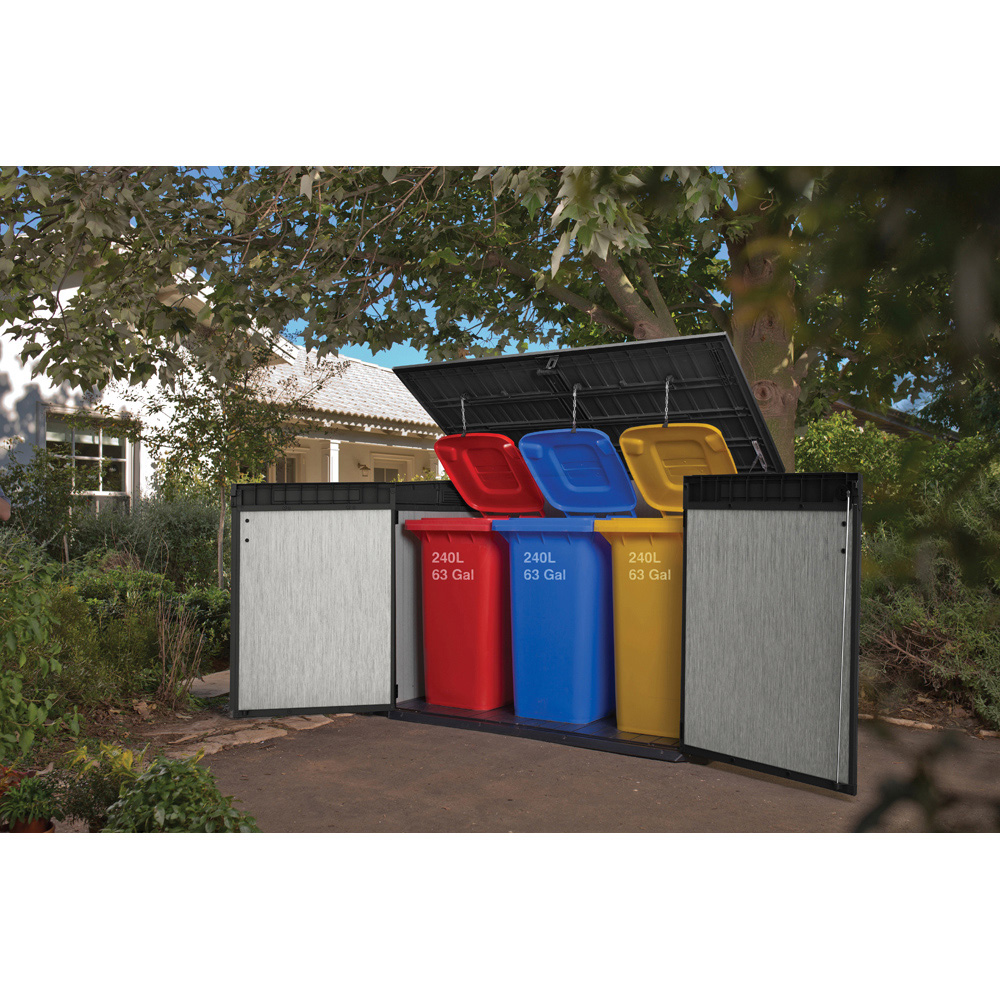 Keter 2020L Grande Store Grey Outdoor Storage Shed Image 8
