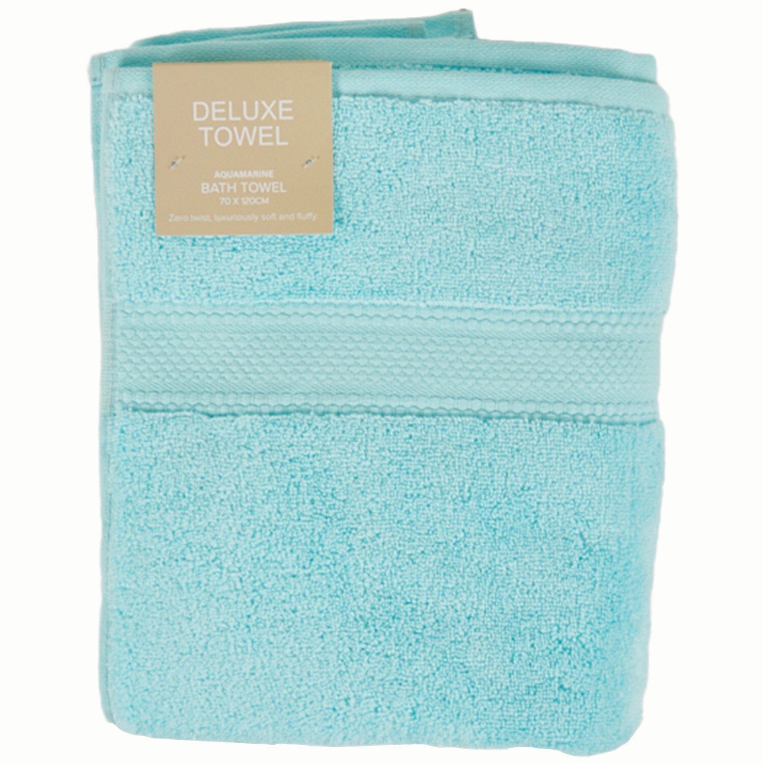 Deluxe Bath Towel - Aquamarine Image 1