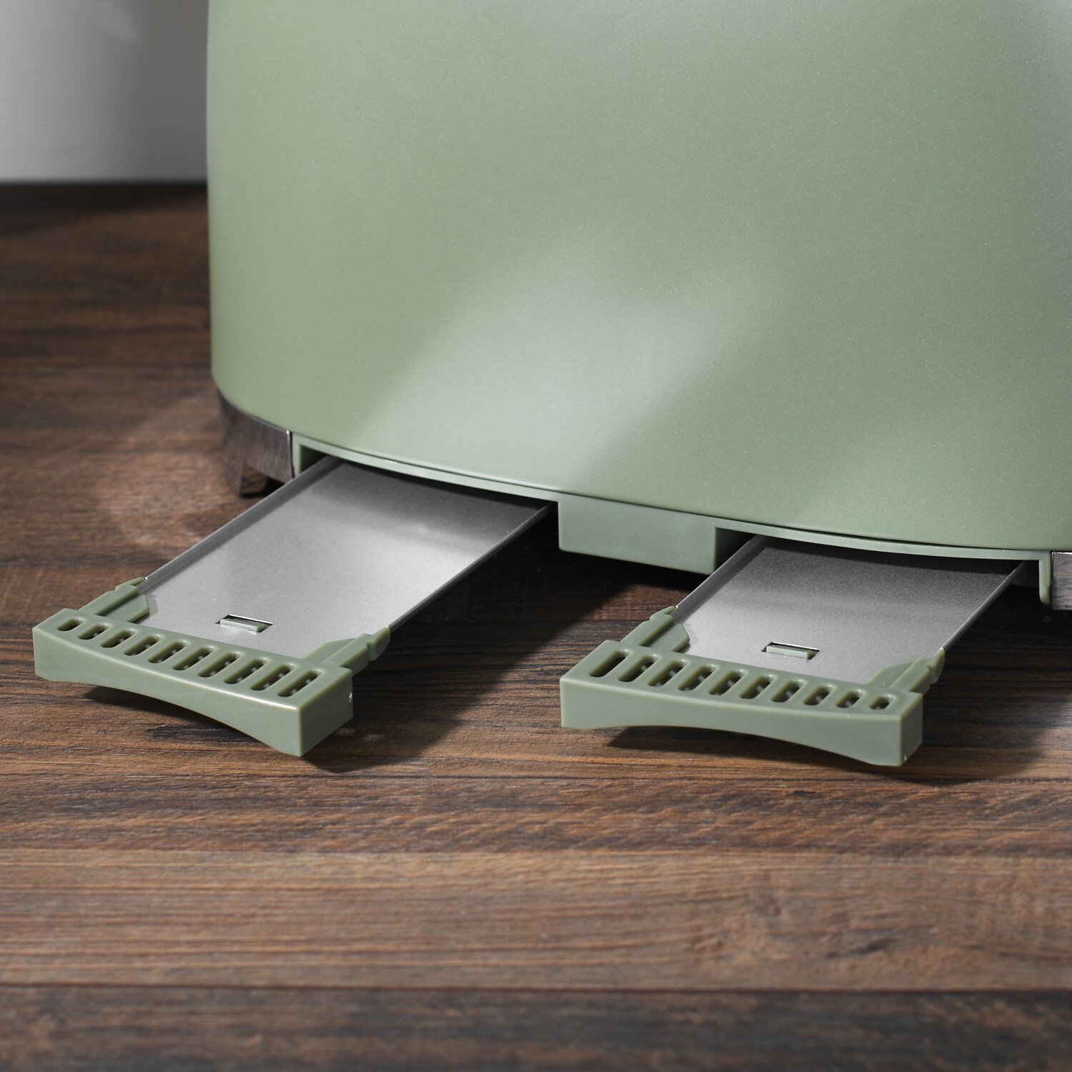 Kitchen Master Olive 4 Slice Stainless Steel Toaster - Green Image 5