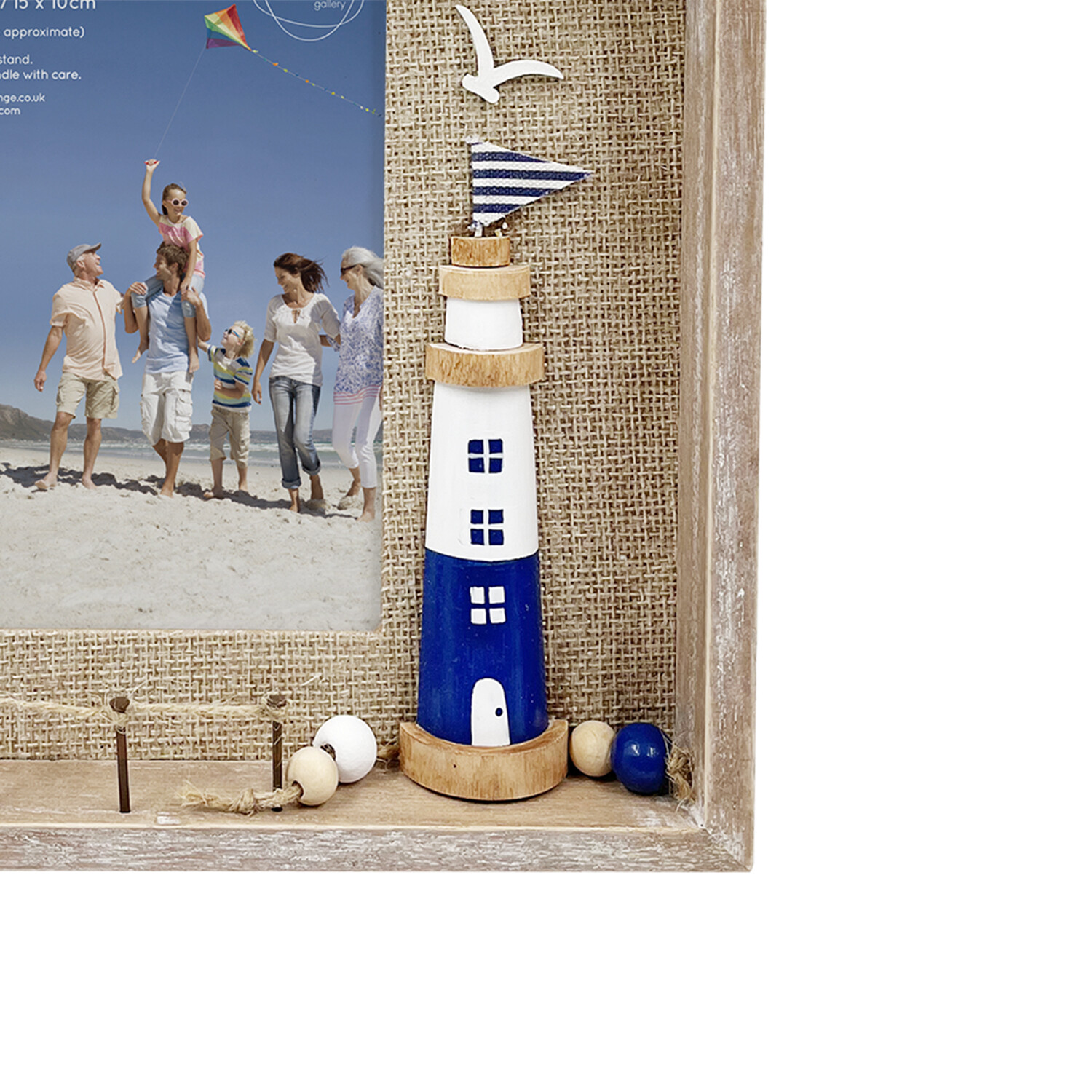 Nautical Home Wood Effect Frame Image 2