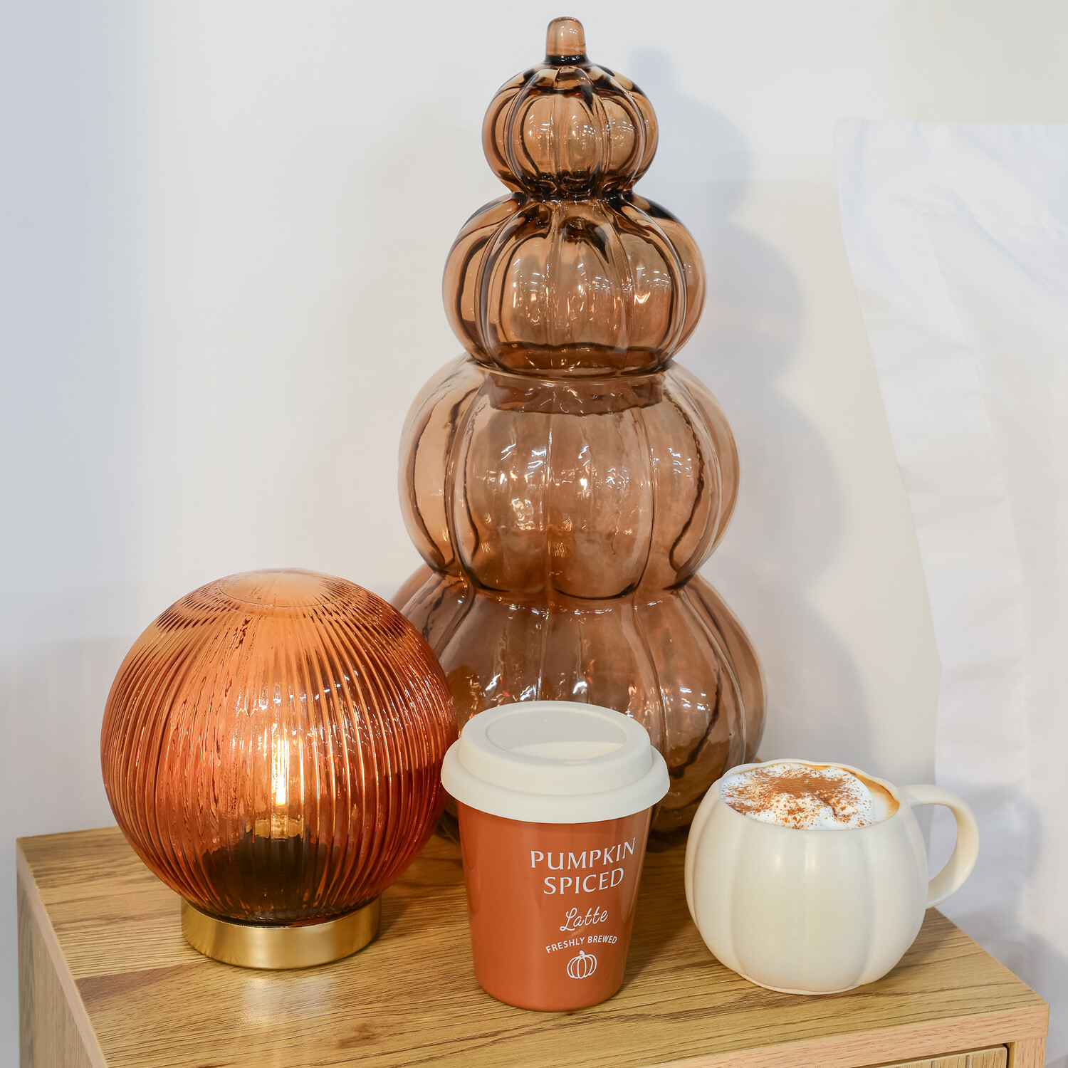 Pumpkin Spiced Mug Candle Image 6