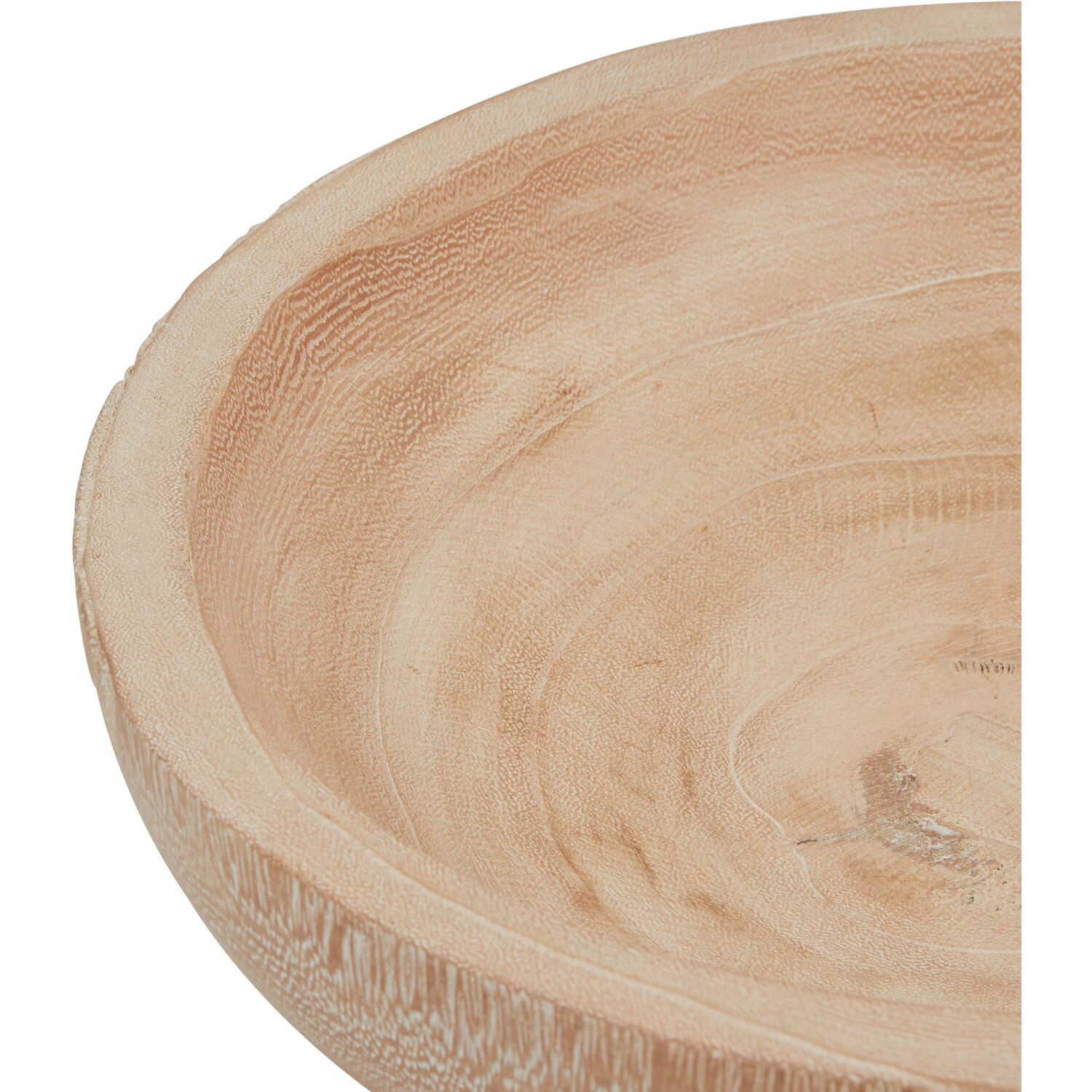 Wooden Bowl 29cm - Natural Image 3