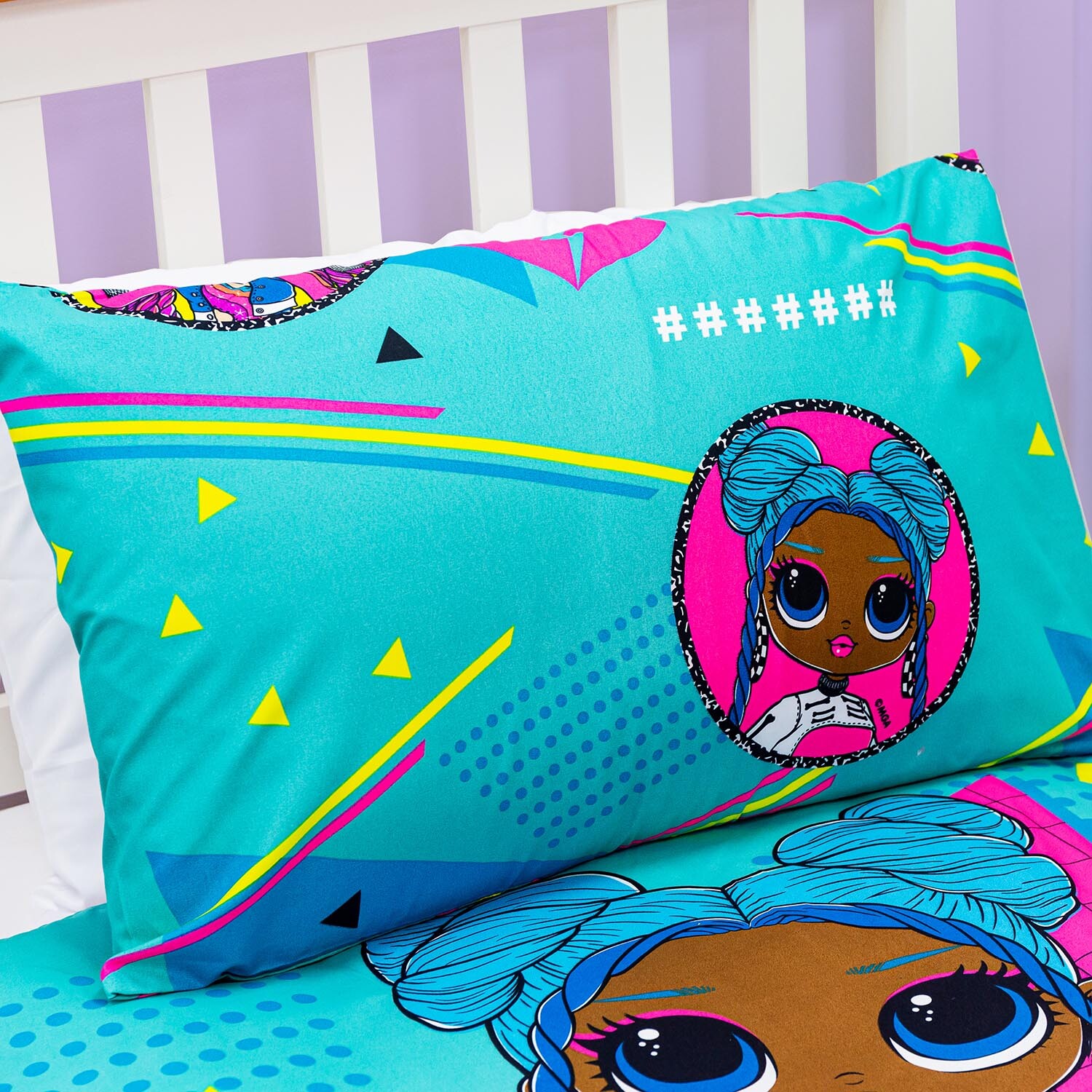 LOL Surprise OMG Duvet Cover and Pillowcase Set Image 8