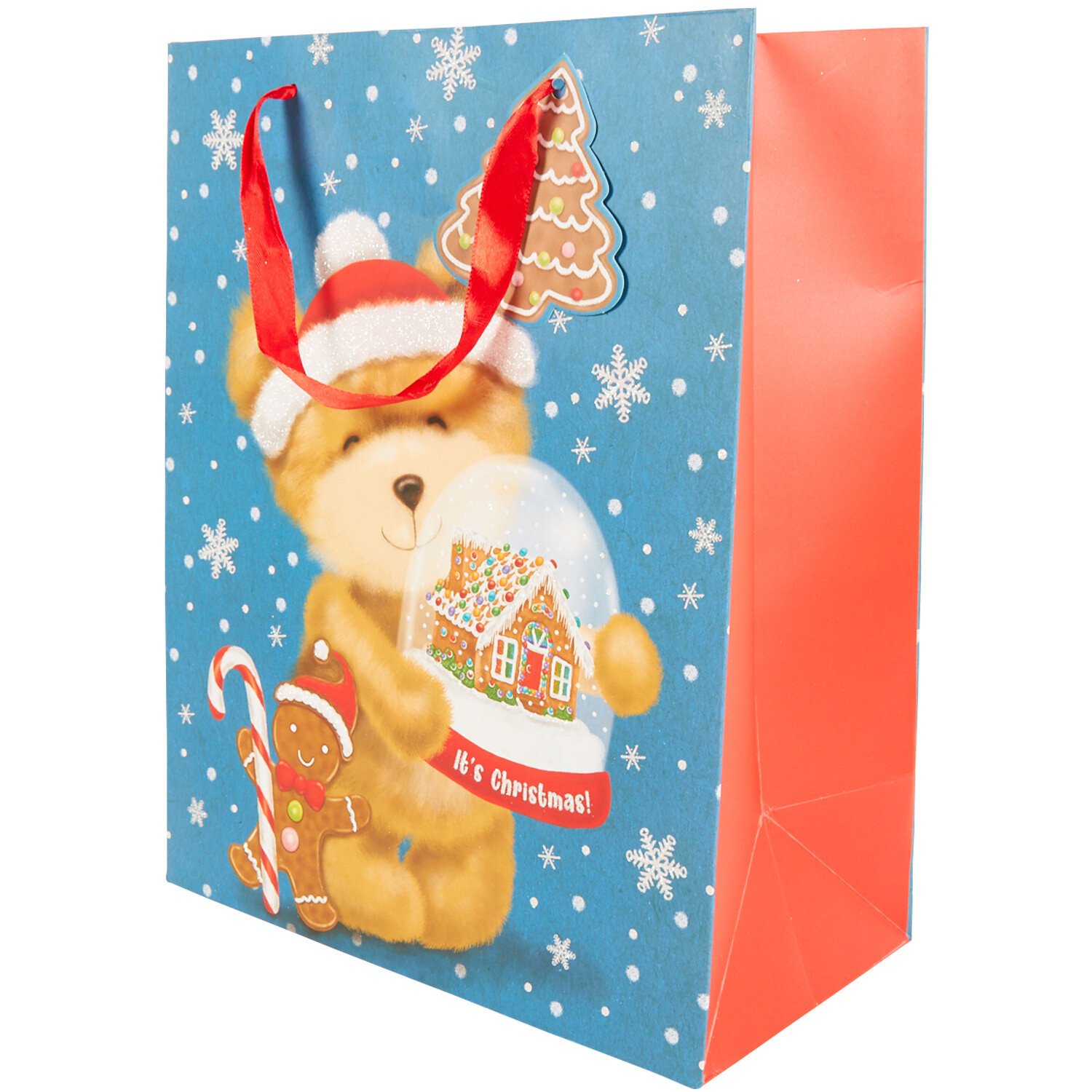 Cute Teddy Bear Gift Bag Large Image 3