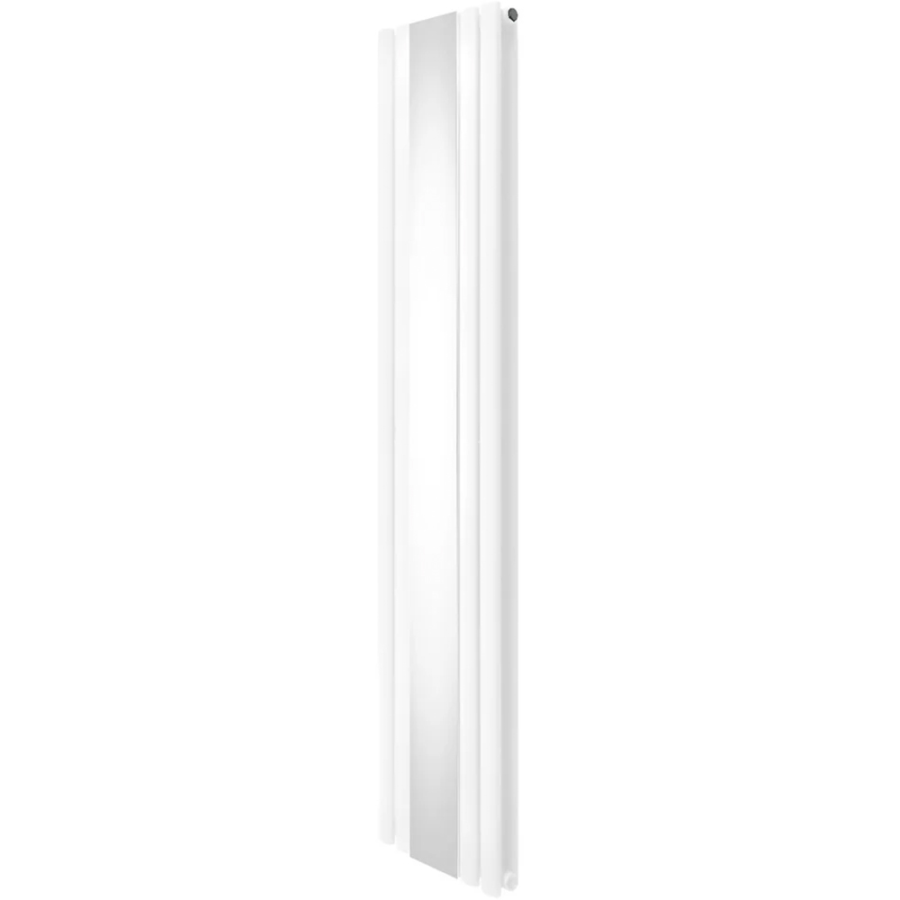 Monster Shop 3340 BTU White Oval Mirror Radiator 1800 x 380mm Image 3
