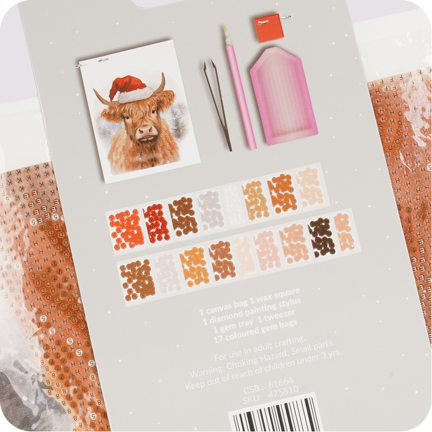 Christmas Diamond Painting Bag Kit Image 2