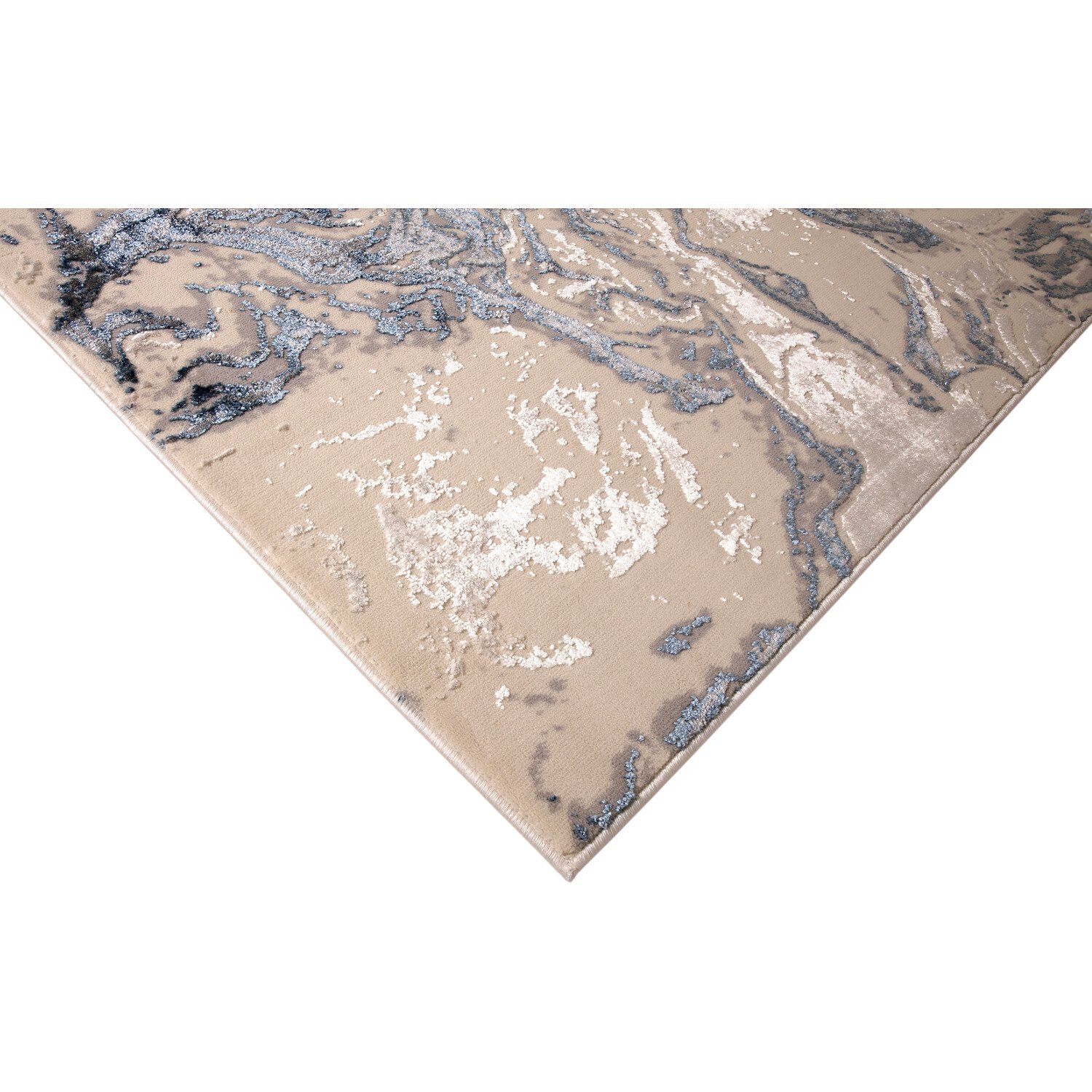 Cadiz Aqua Stone Rug 66 x 100cm Image 4