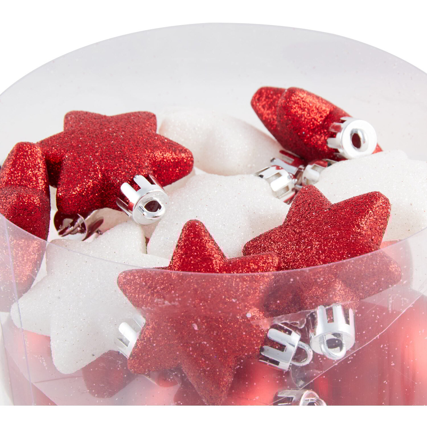 Pack of 35 Candy Cane Lane Baubles - Red Image 4
