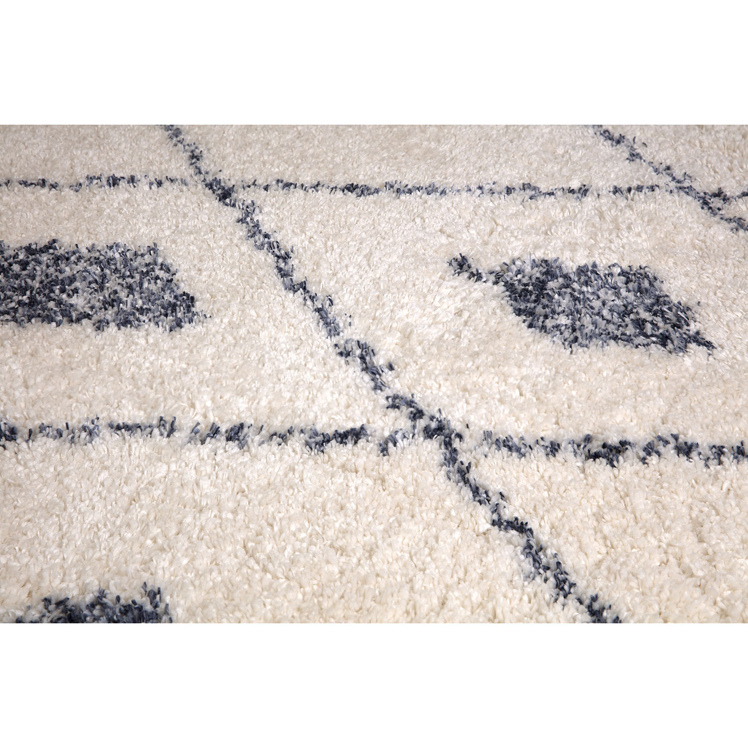 Alto Cream Diamond Rhombus Large Rug 66cm Image 7