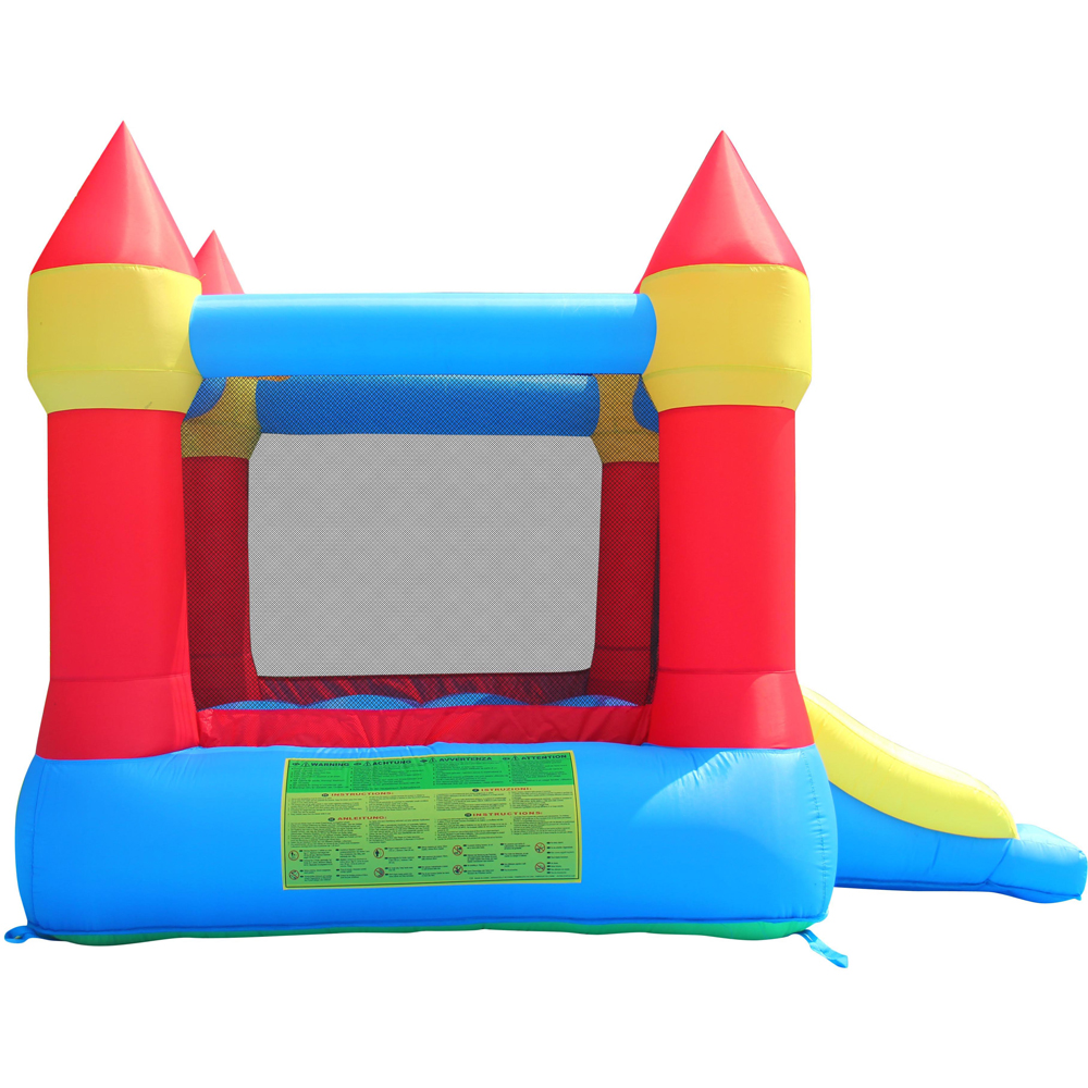 Happy Hop 3 in 1 Castle Bouncer with Air Blower Image 3