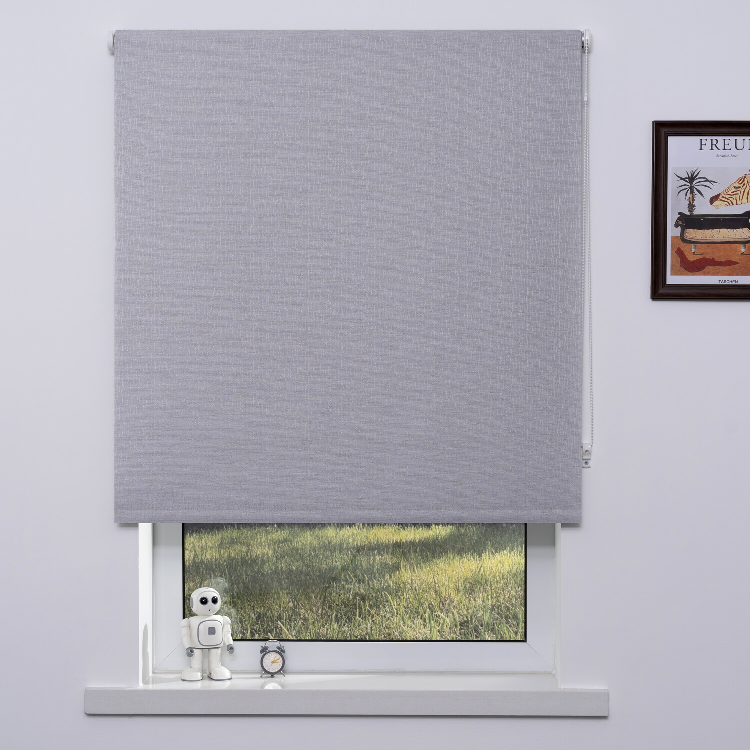 Divante Blackout Textured Blind - Natural Weave / 180cm Image 1