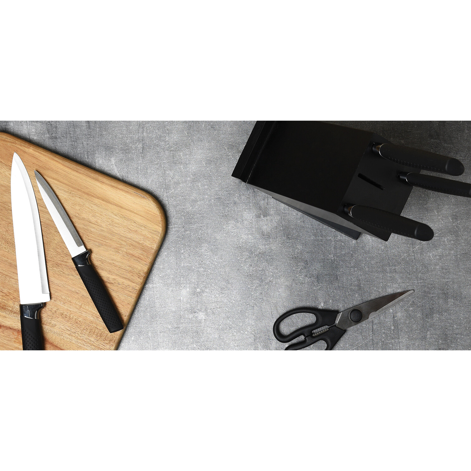 5 Piece Stainless Steel Knife Block Set Image 6