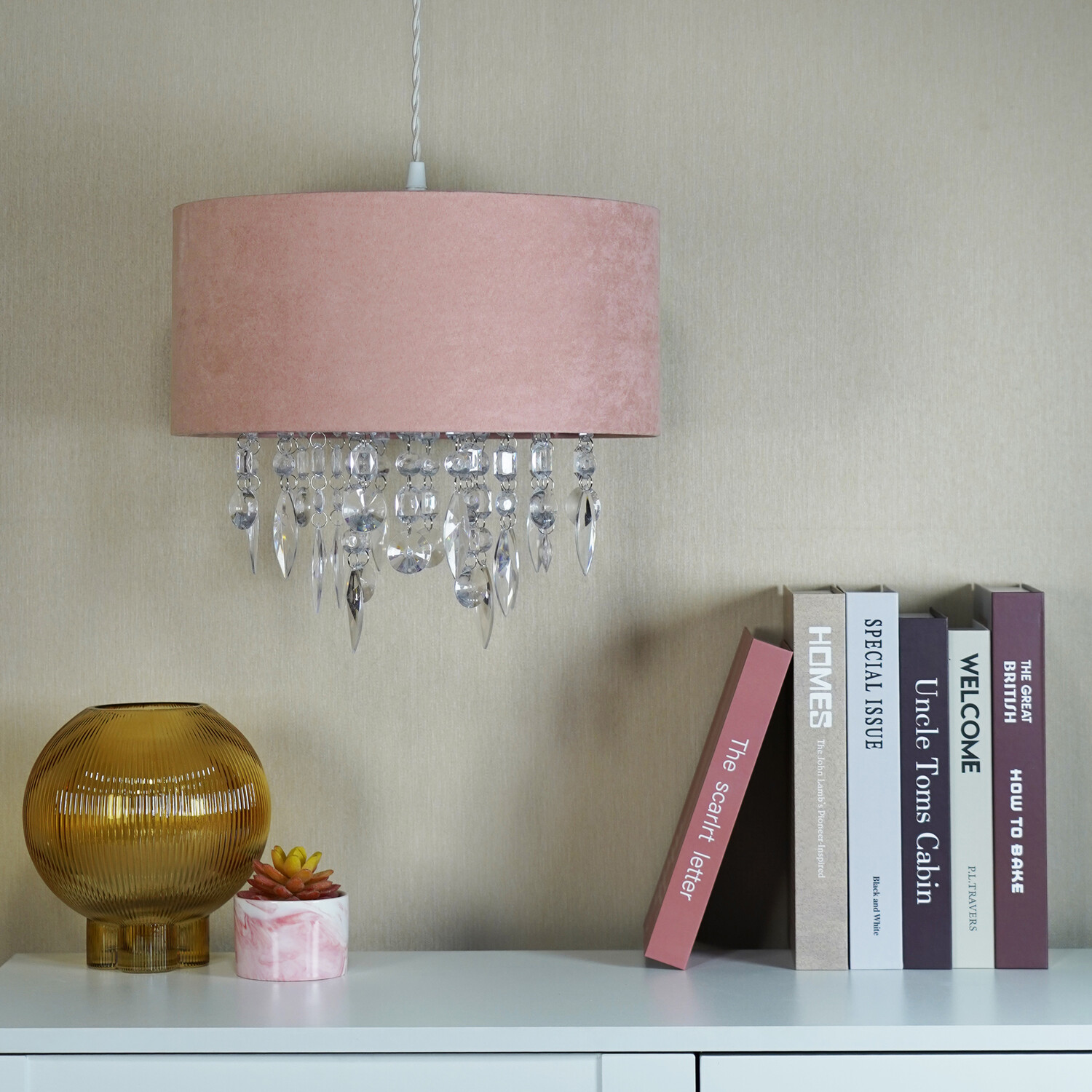 Droplet Shade - Pink Image 9