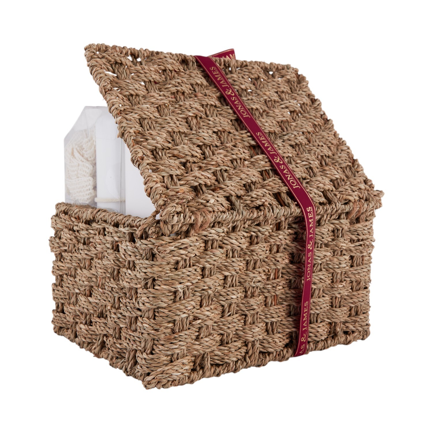 Jonas & James Winter Berry and Clementine Hamper White and Brown Image 3