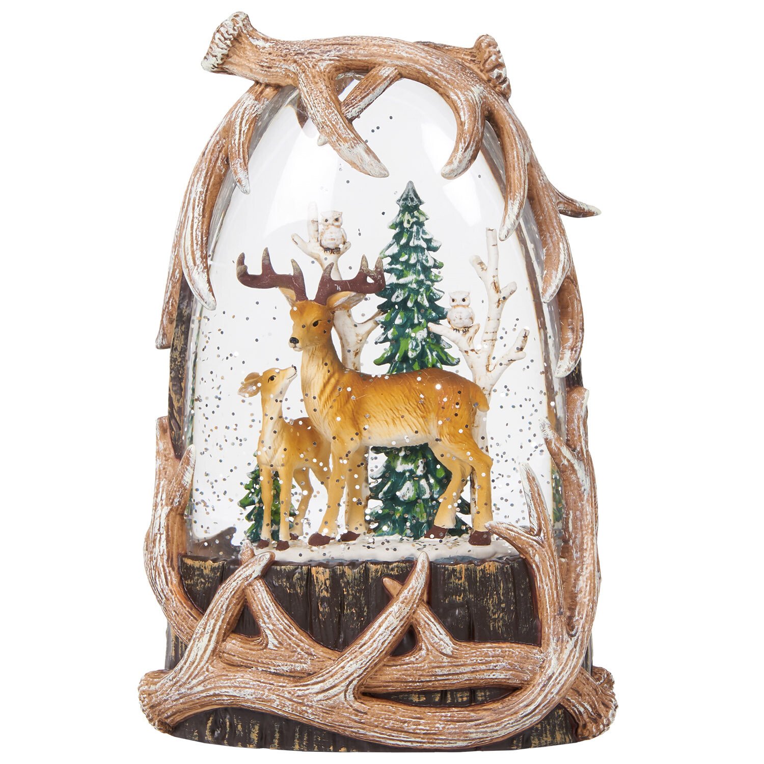 Ornate Deer Glitter SpinnerMulticolour Image 3