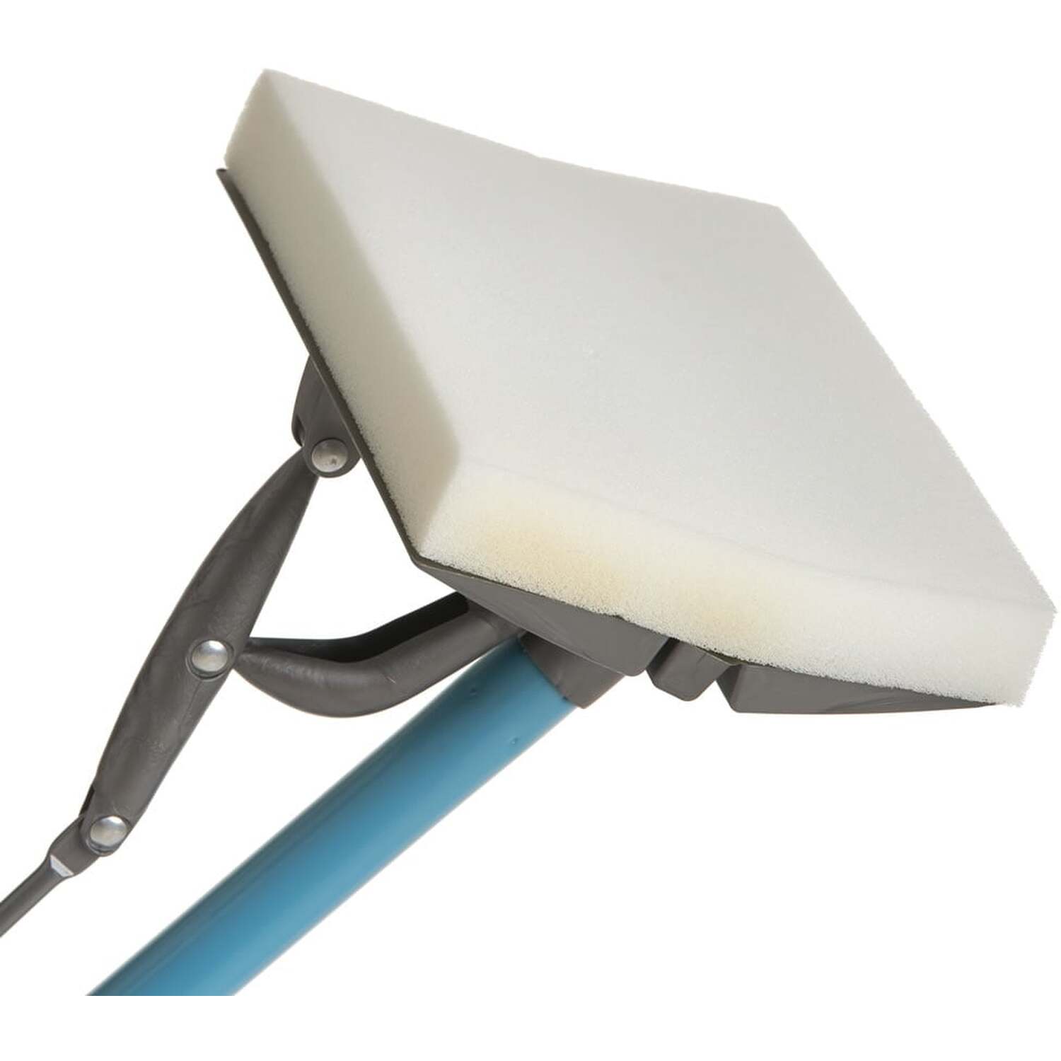 Teal Sponge Mop with Handle Image 2