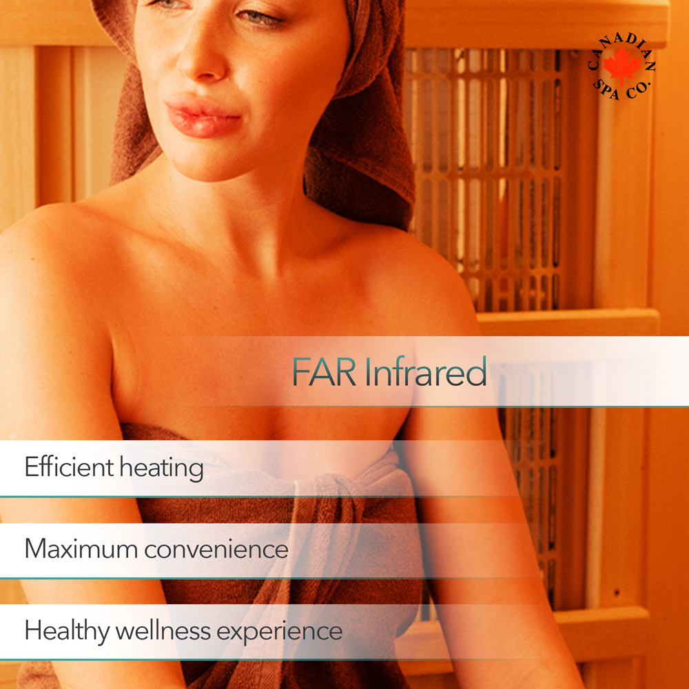 Canadian Spa Tremblant 2 Person Infrared Sauna Image 12