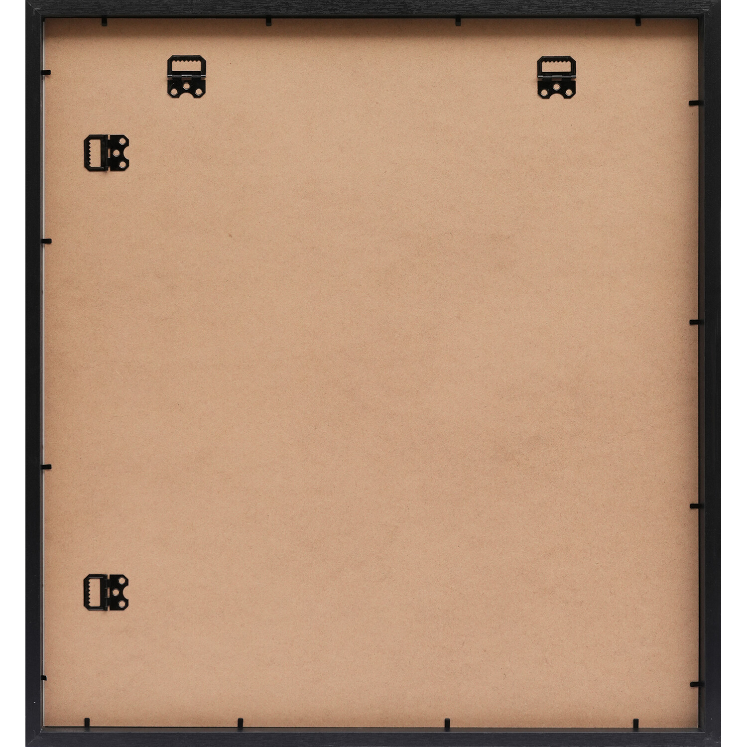 Black Extra Large Mount Photo Frame - Black / A4 Image 2