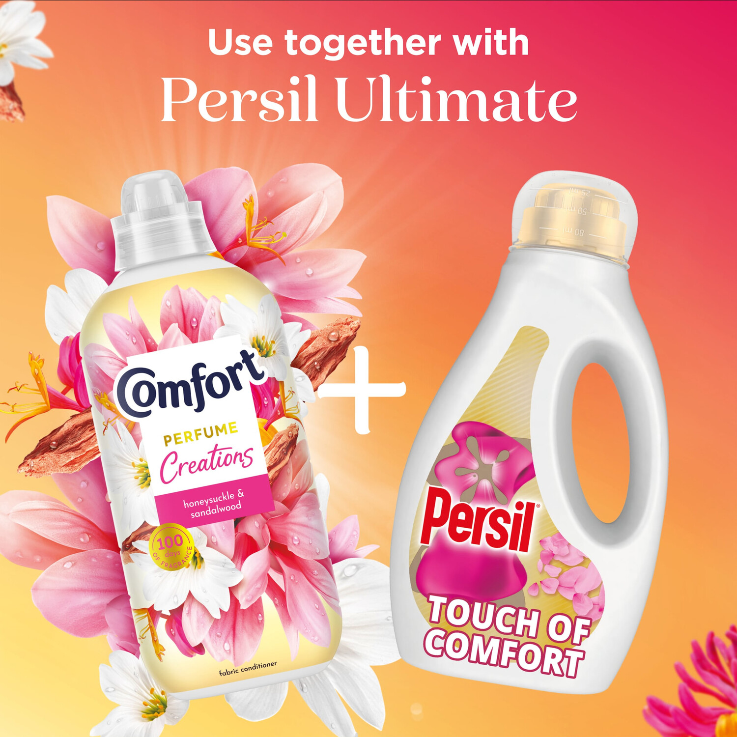 Comfort Creations Ultra Concentrated Fabric Conditioner Honeysuckle and Sandalwood Image 5