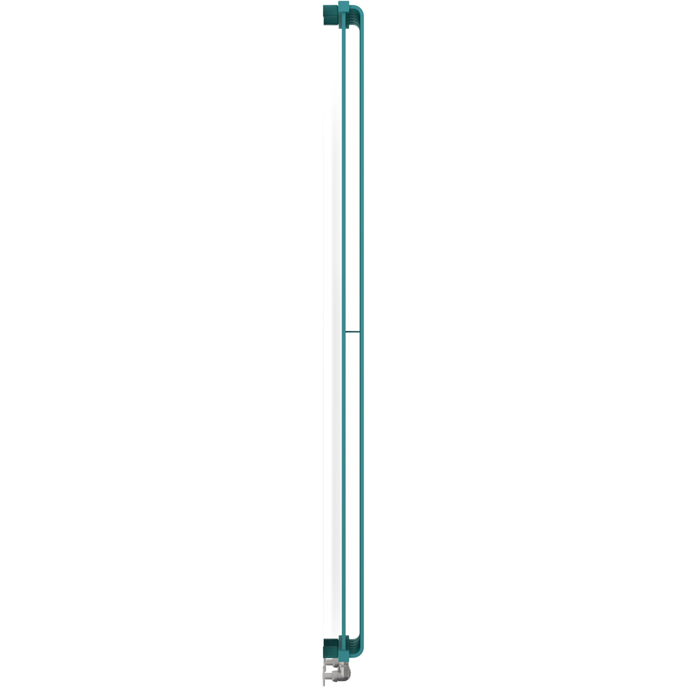 Terma Warp Room 3870 BTU Matt Teal Radiator 1800 x 395mm Image 4